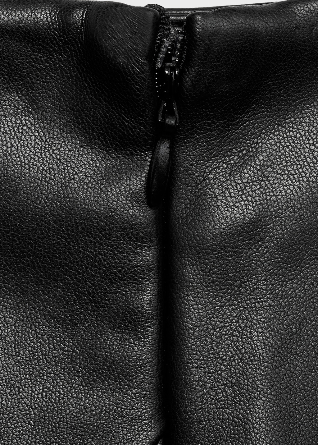 Faux-leather culottes