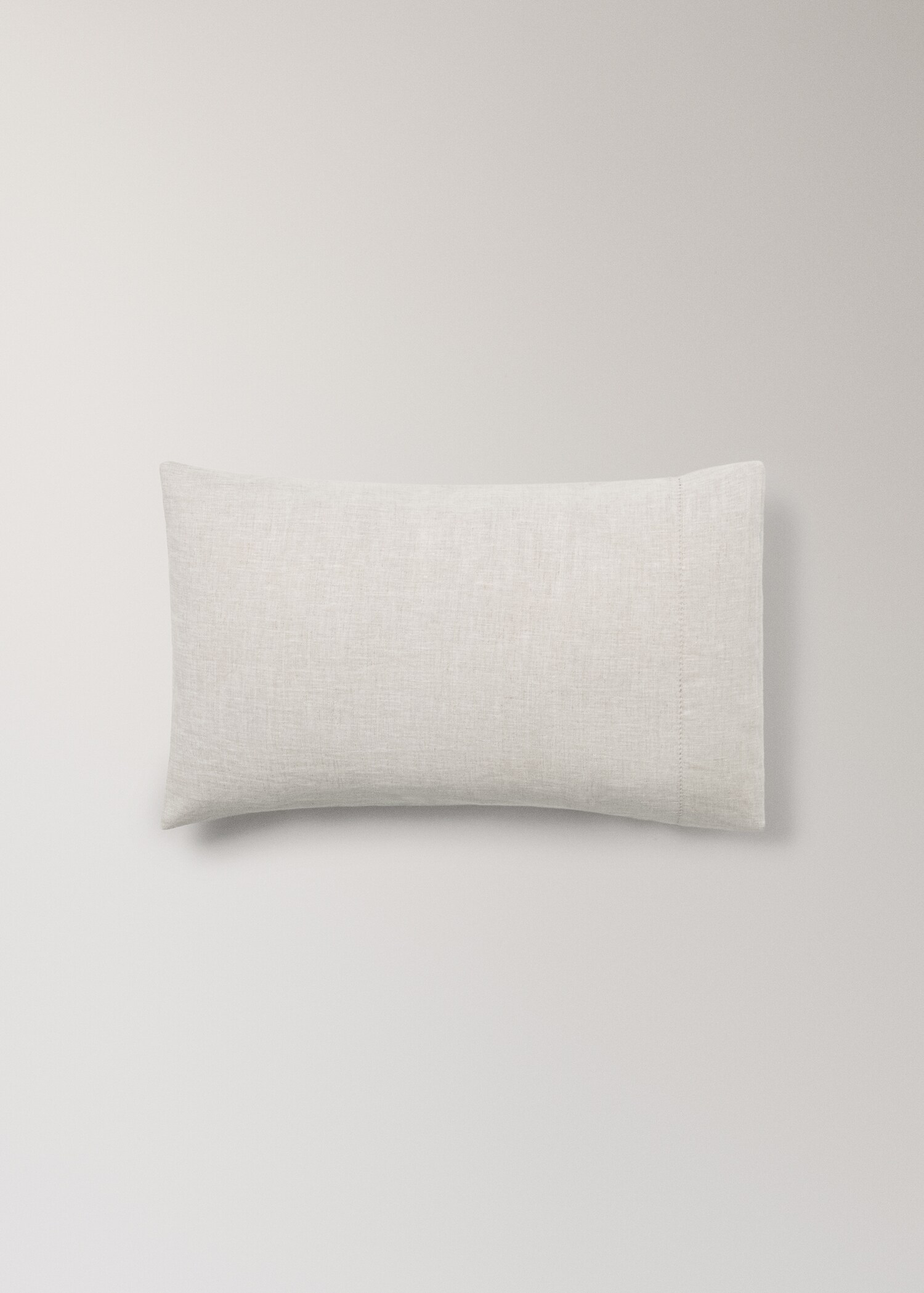 Washed linen pillowcase with hemstitch 30x50 cm - Article without model