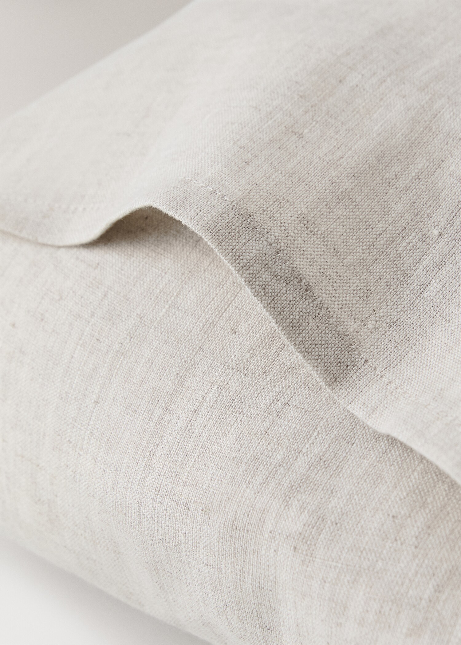 Washed linen pillowcase with hemstitch 30x50 cm - Details of the article 2