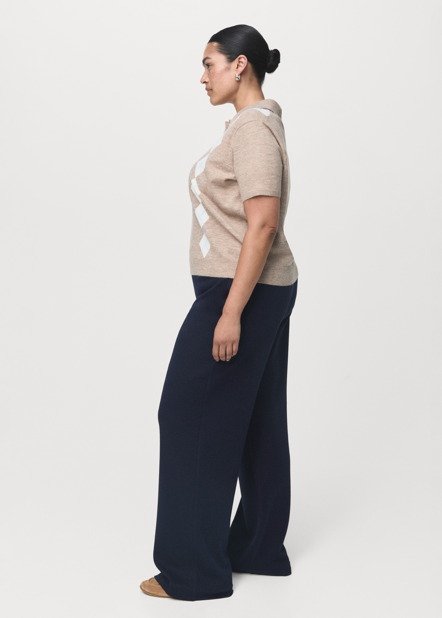 Cotton jogger-style trousers - Details of the article 4