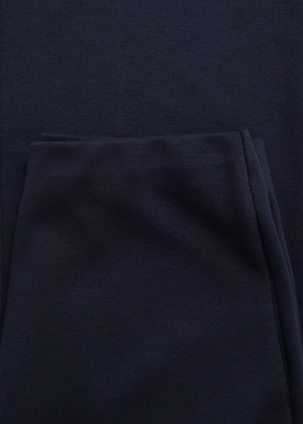 Cotton jogger-style trousers