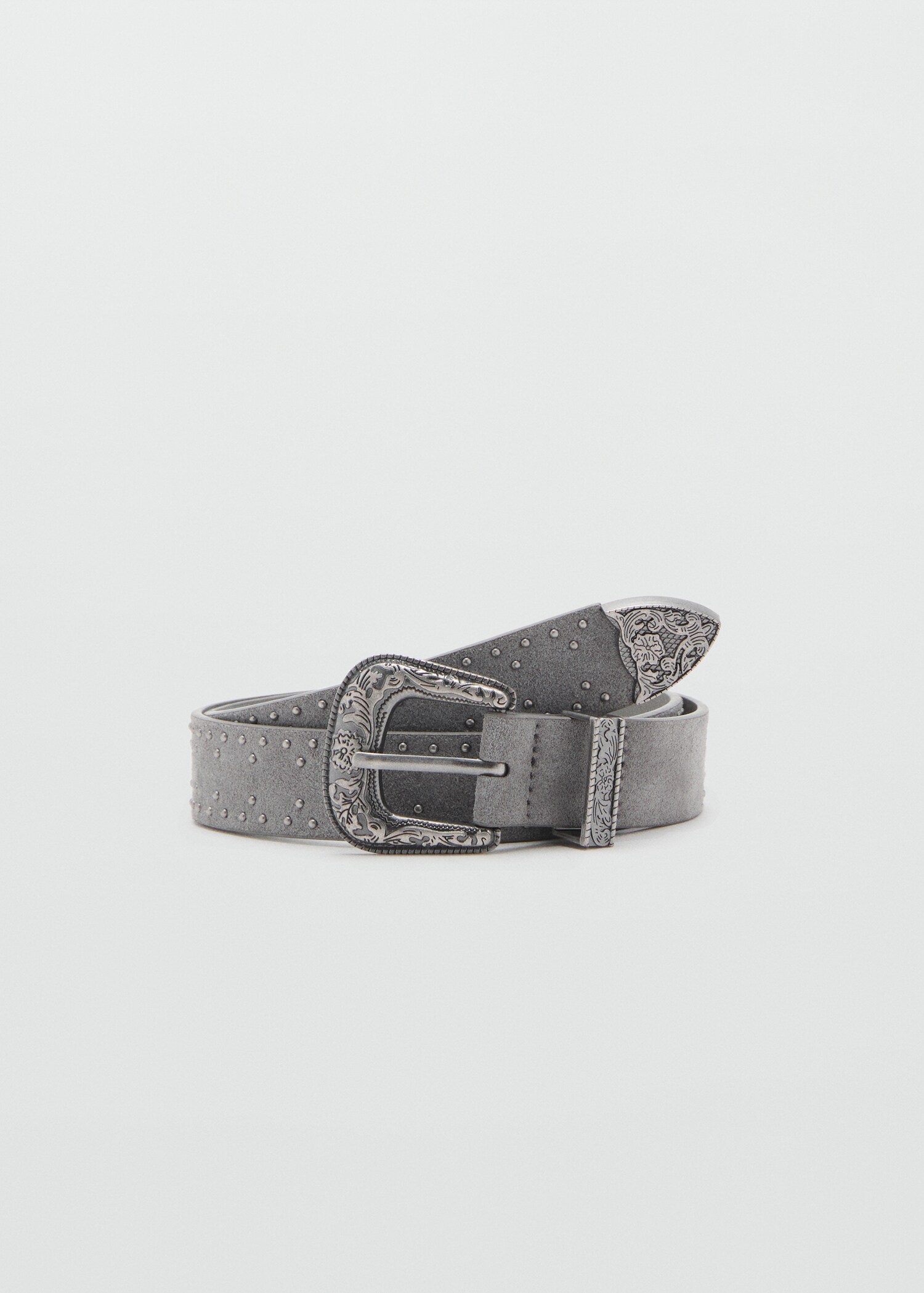 Leather cowboy style belt - Article without model