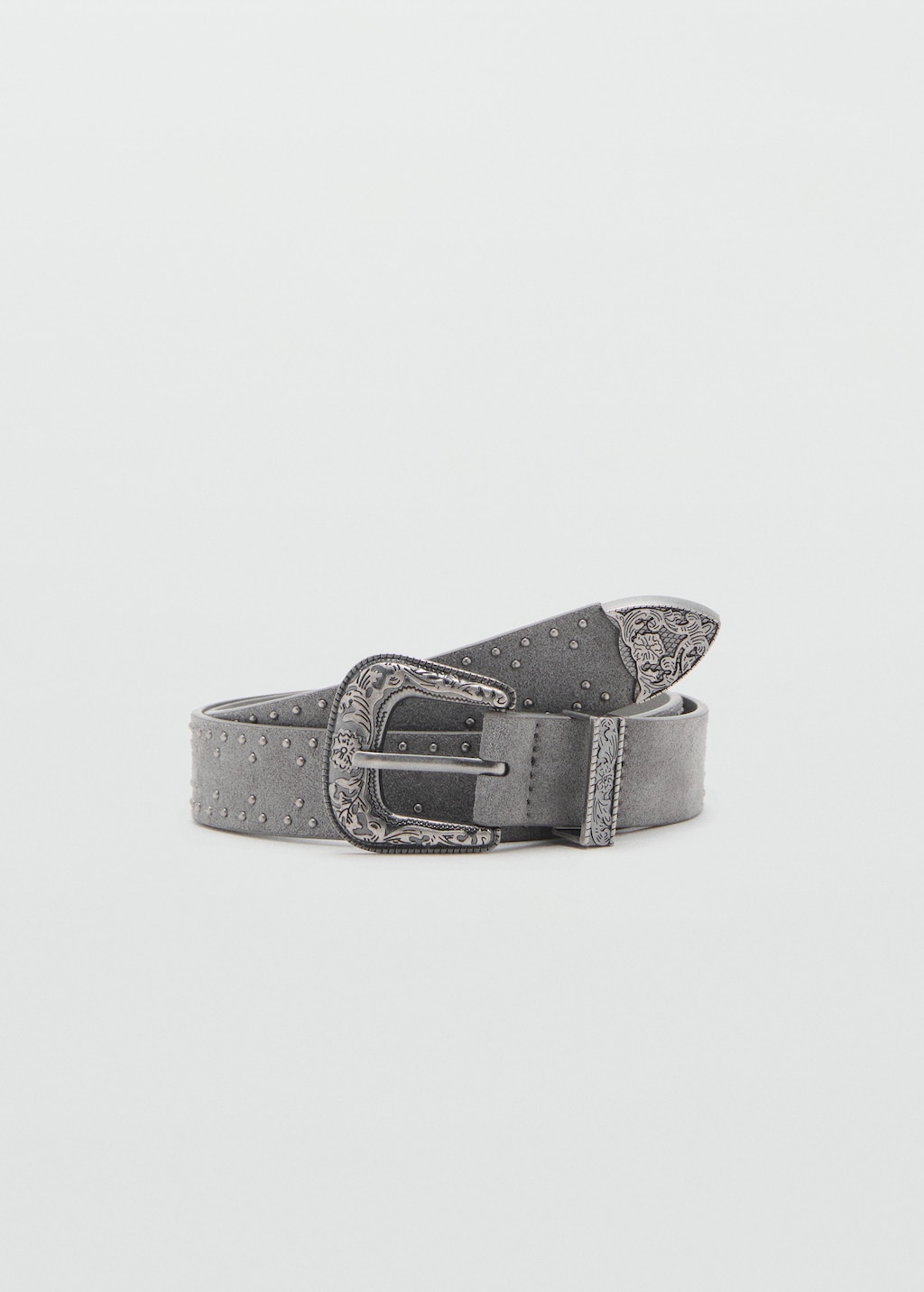 Leather cowboy style belt