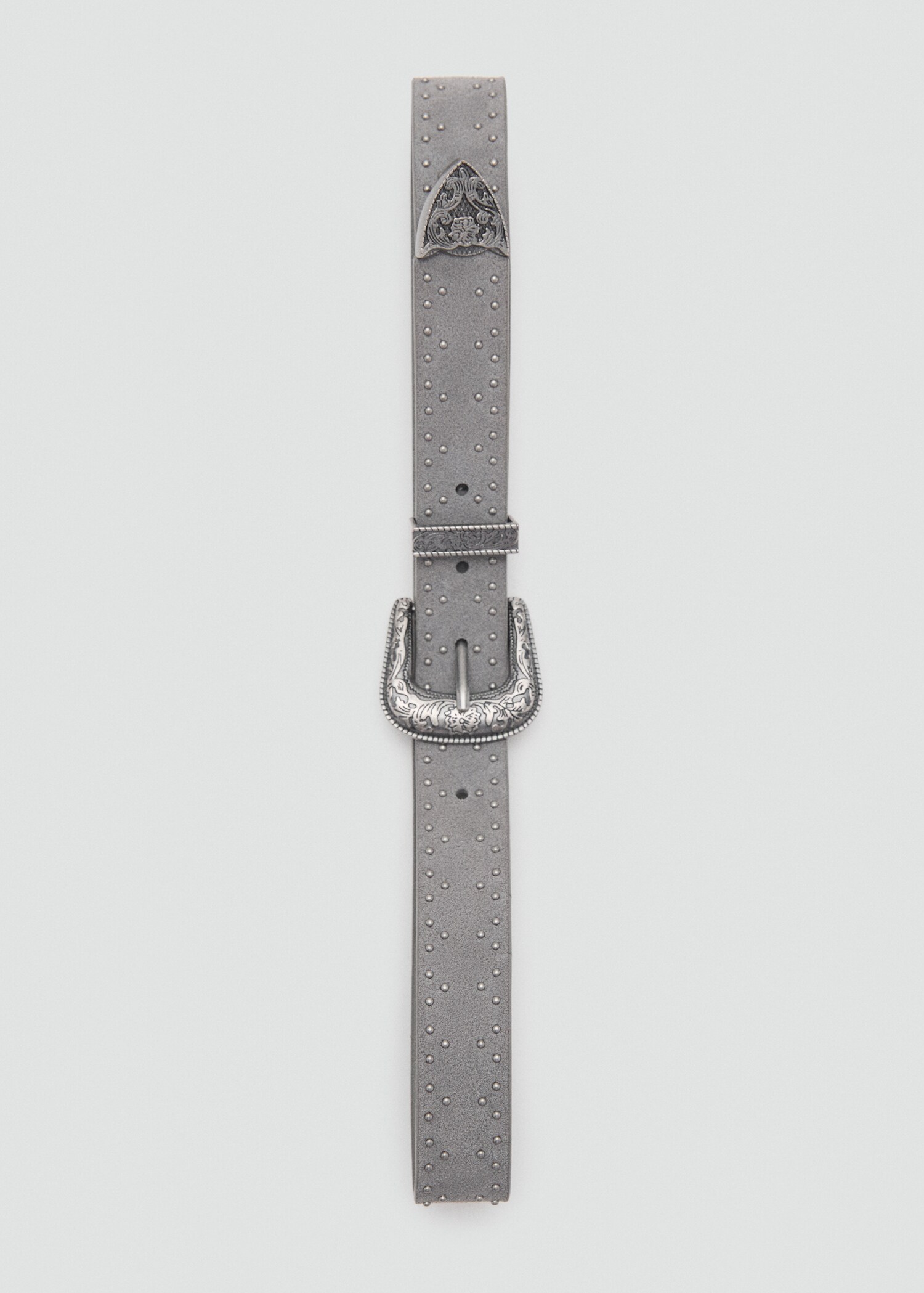 Leather cowboy style belt - Details of the article 2