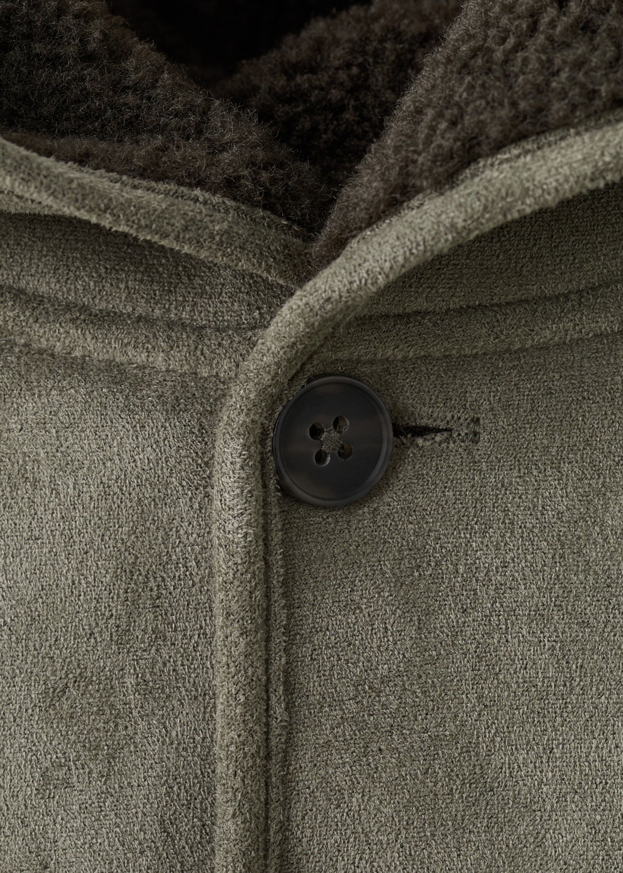 Mantel bombai - Detail des Artikels 0, Khaki. Ref: 17065786-00.