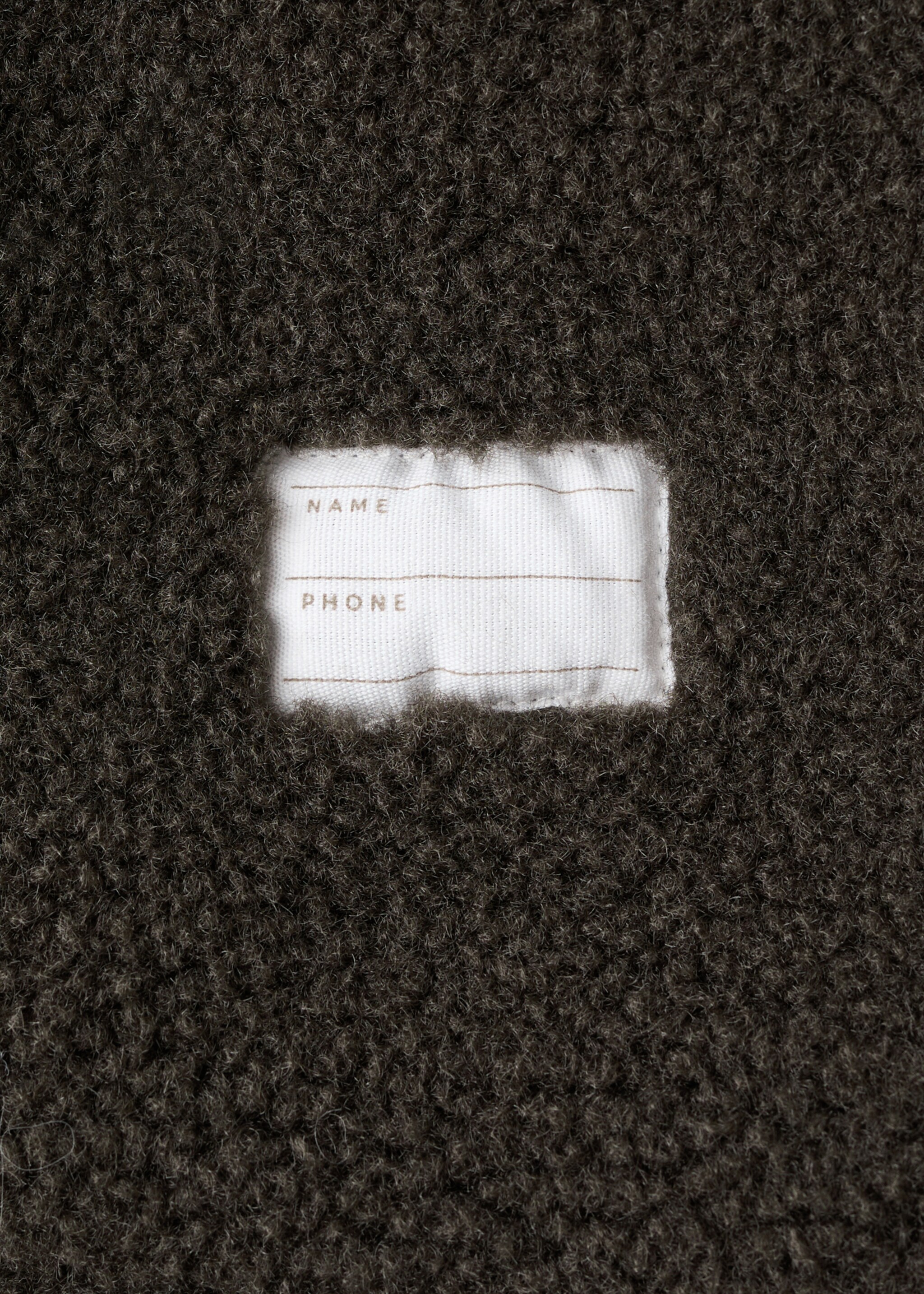 Mantel bombai - Detail des Artikels 8, Khaki. Ref: 17065786-00.