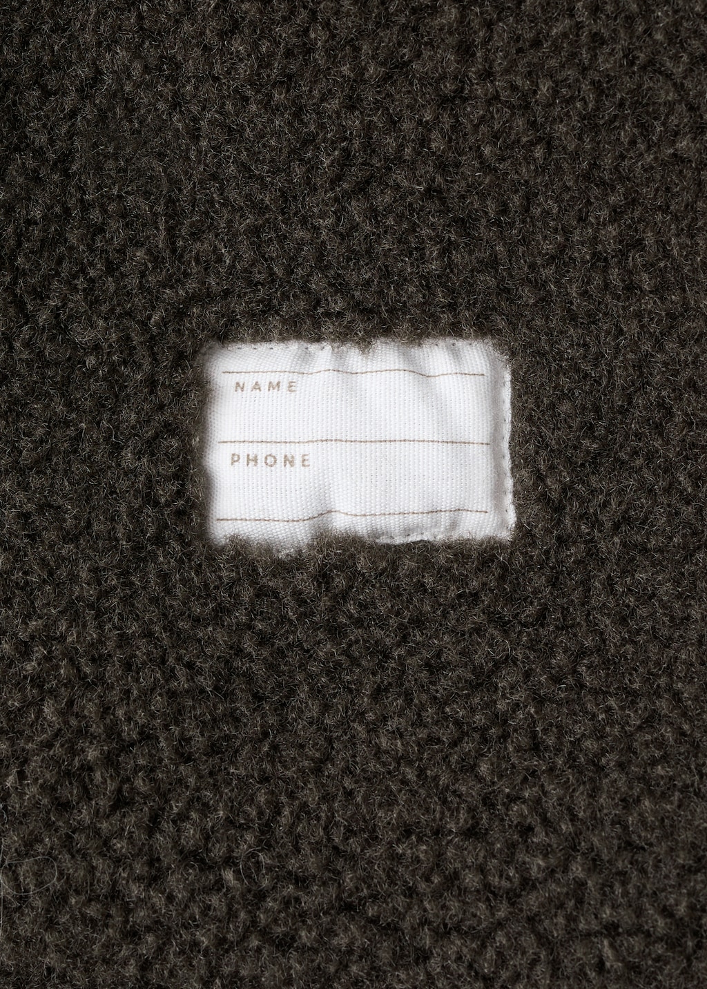 Sheepskin-lined suede jacket