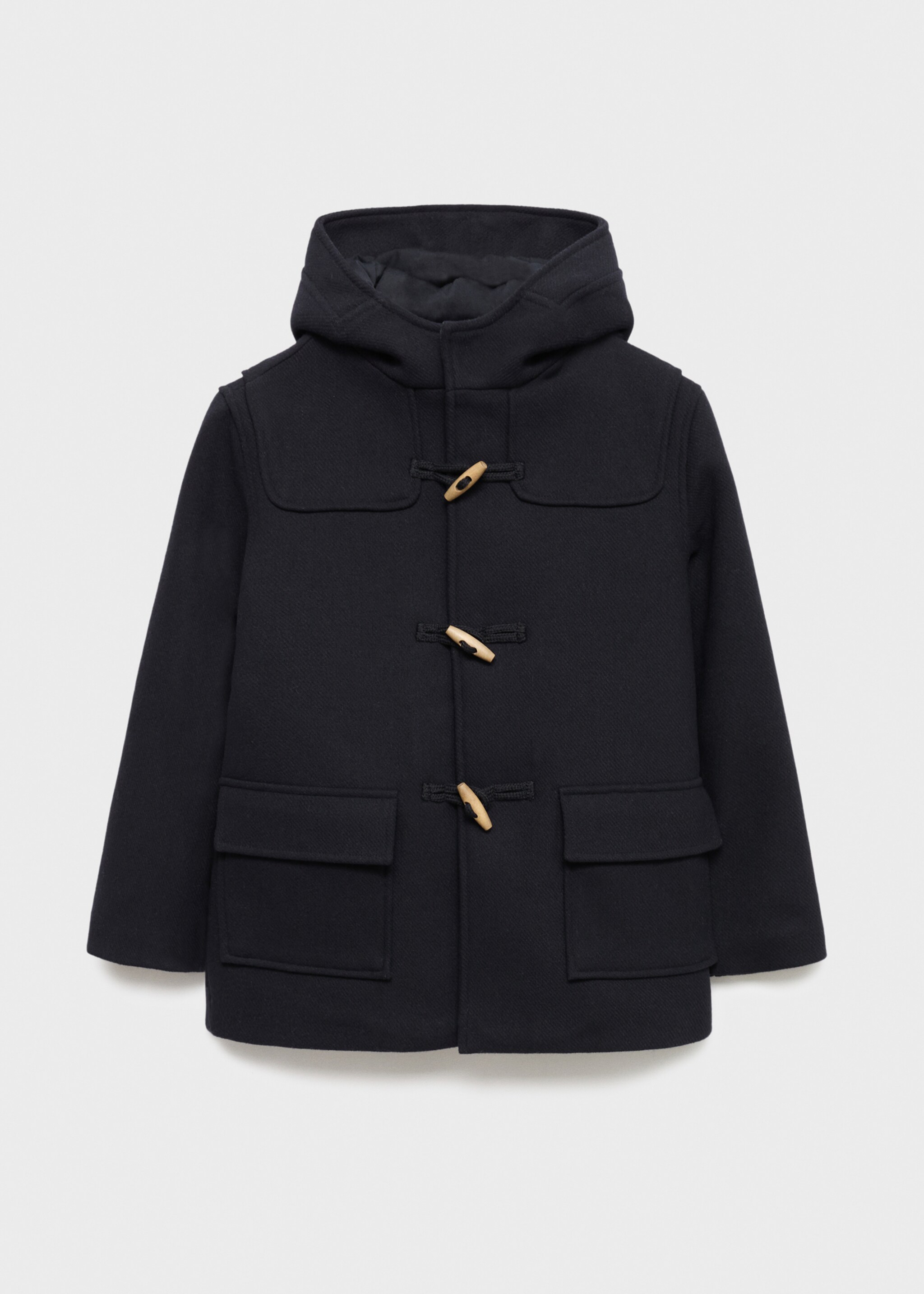 Wool duffle coat - Article without model, Navy. Ref: 17065787-00.