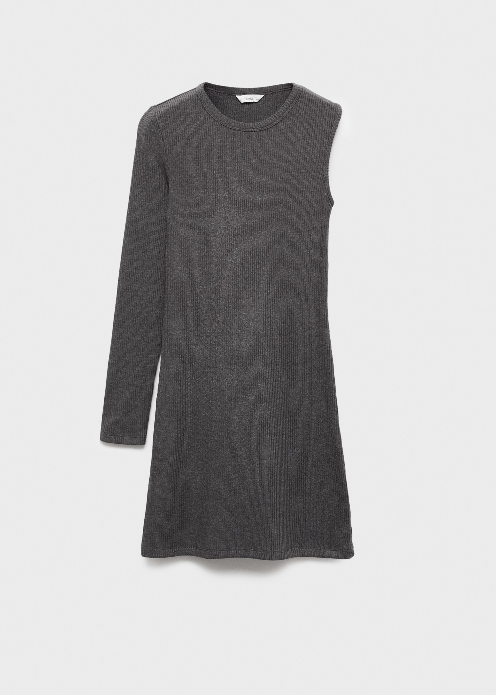 Sleeveless knitted dress - Article without model, Grey. Ref: 17065792-00.