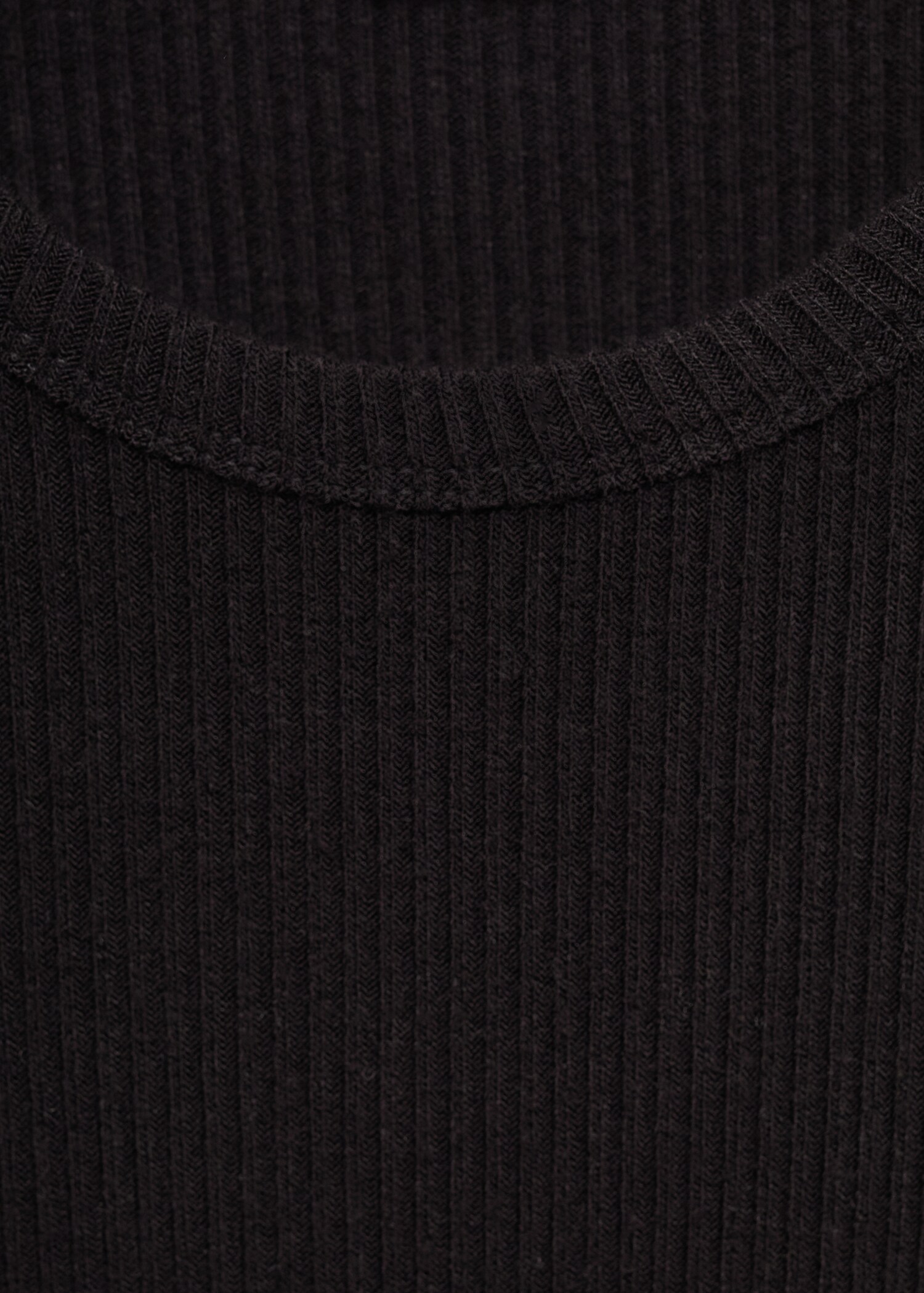 Sleeveless knitted dress - Details of the article 0