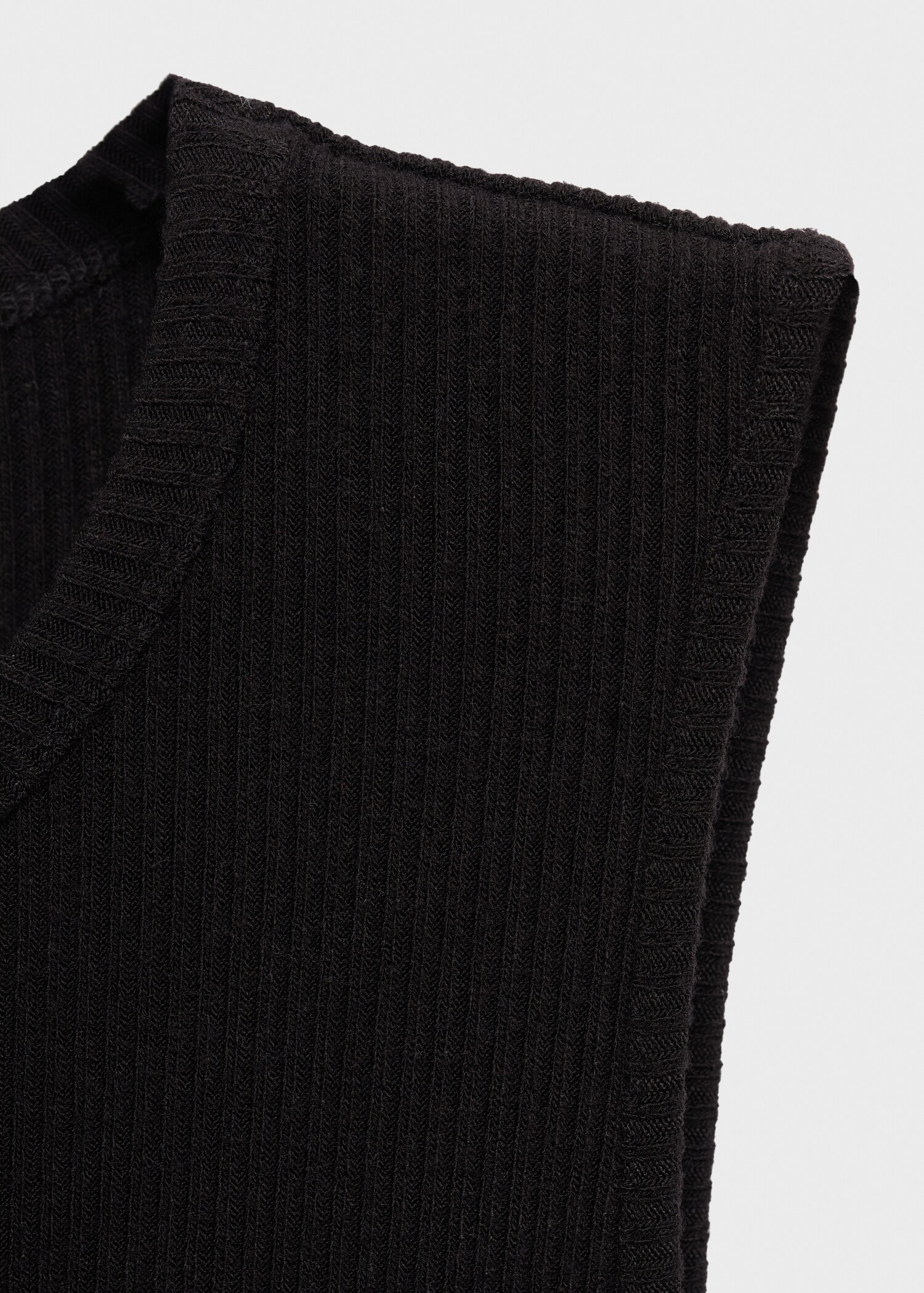 Sleeveless knitted dress - Details of the article 8