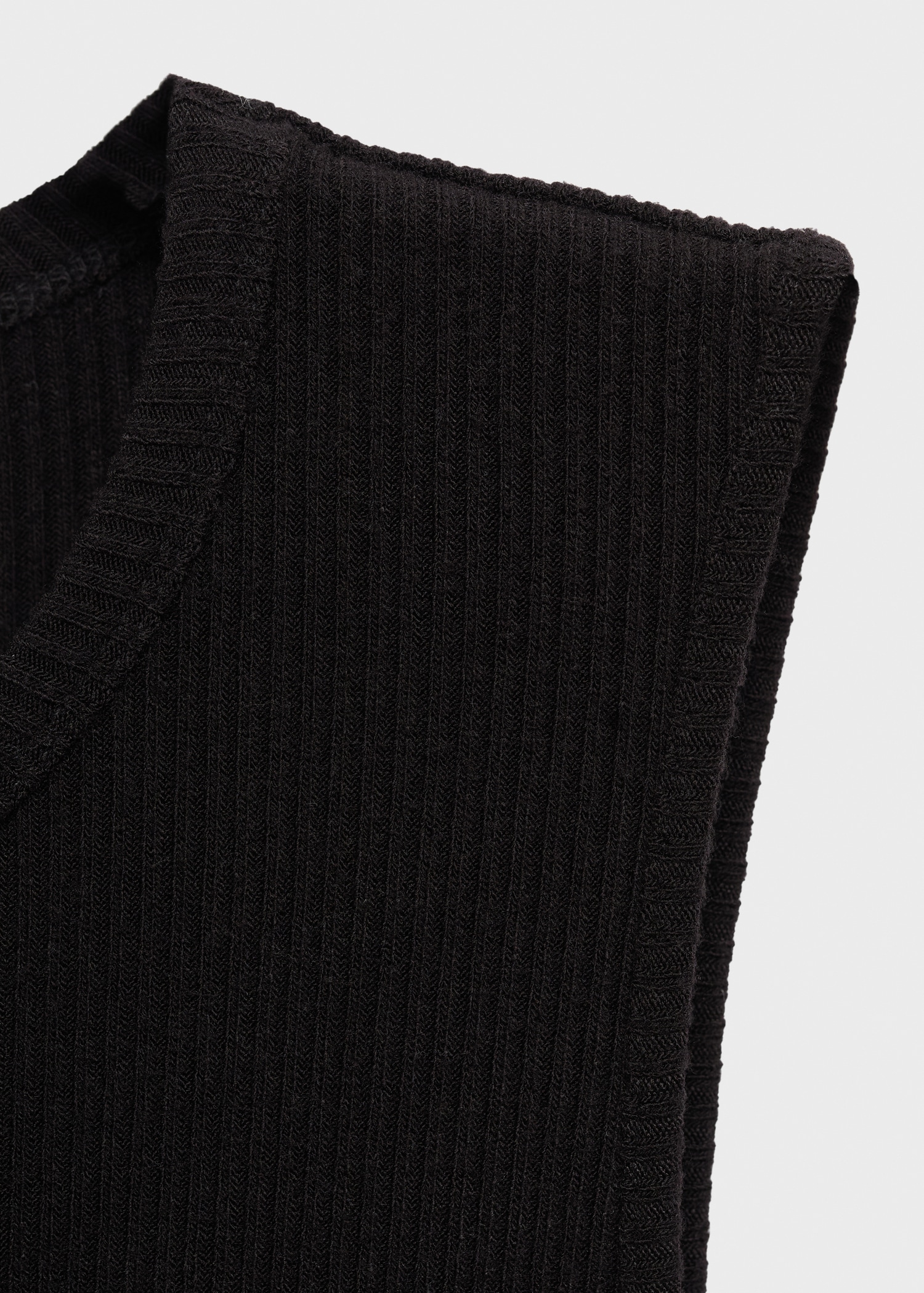 Mouwloze gebreide jurk Teen MANGO Nederland - Main Image