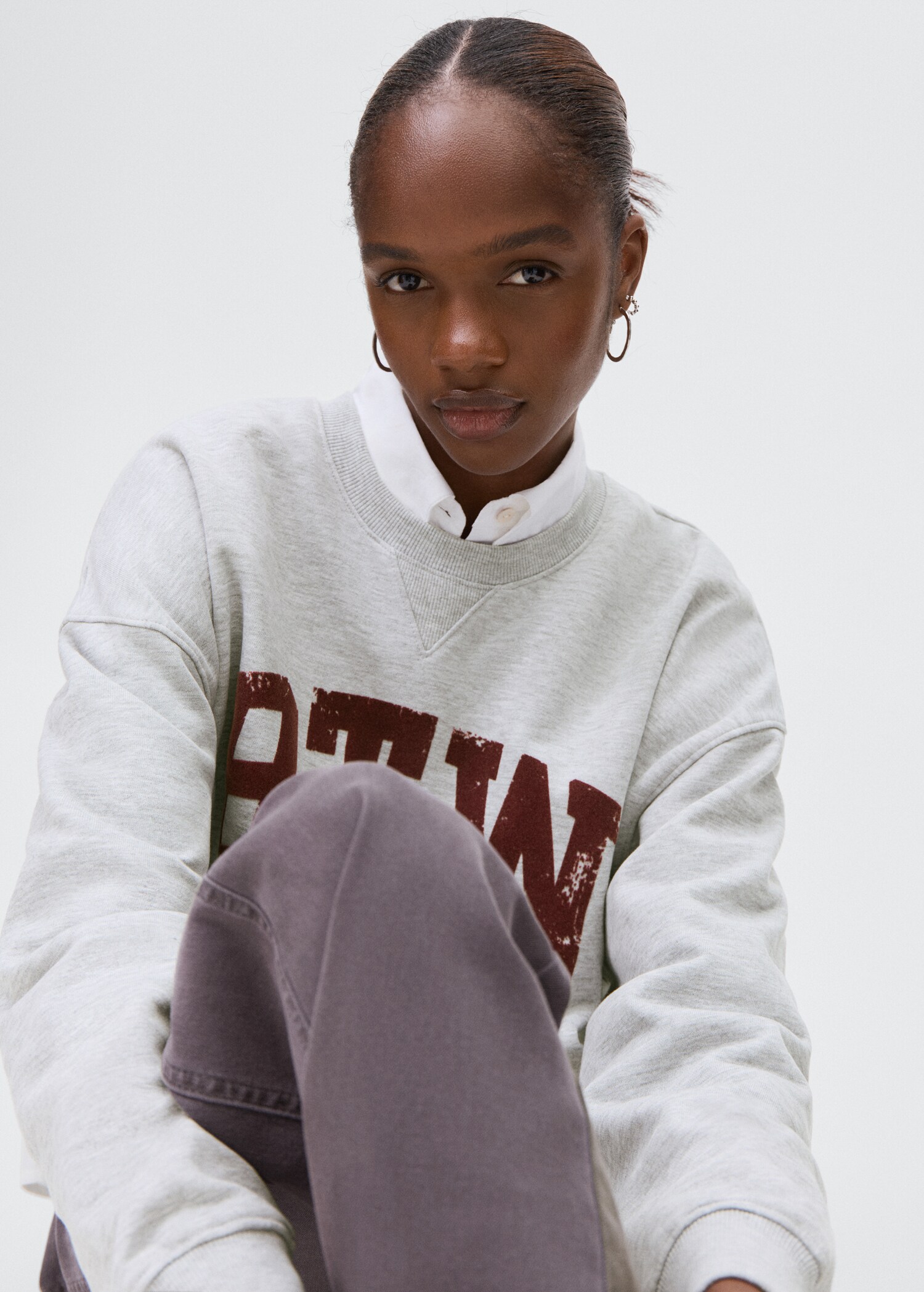 Sweat-shirt coton imprimé - Détail de l'article 2