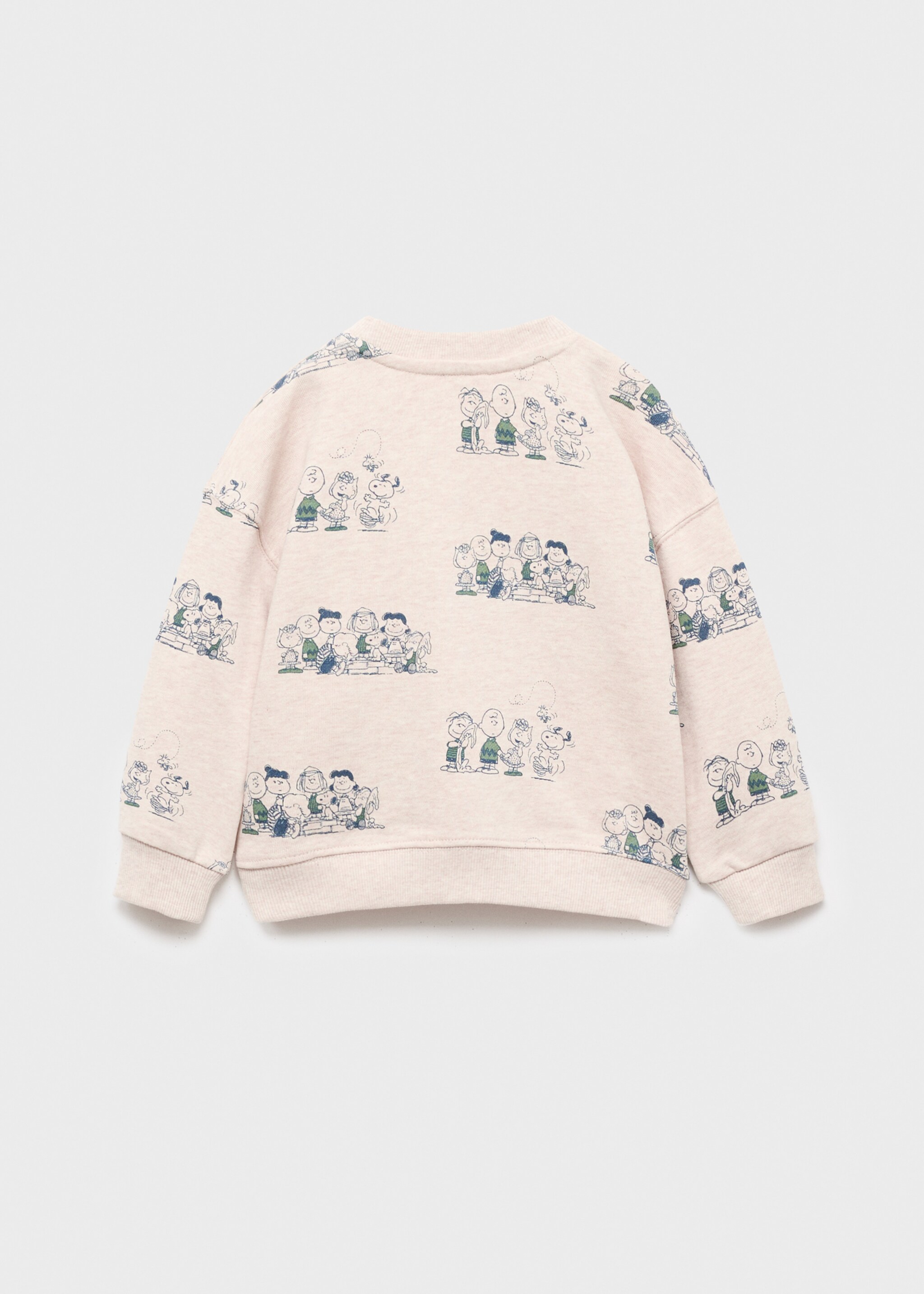 Sudadera Snoopy algodón - Reverso del artículo, Arena. Ref: 17065795-00.