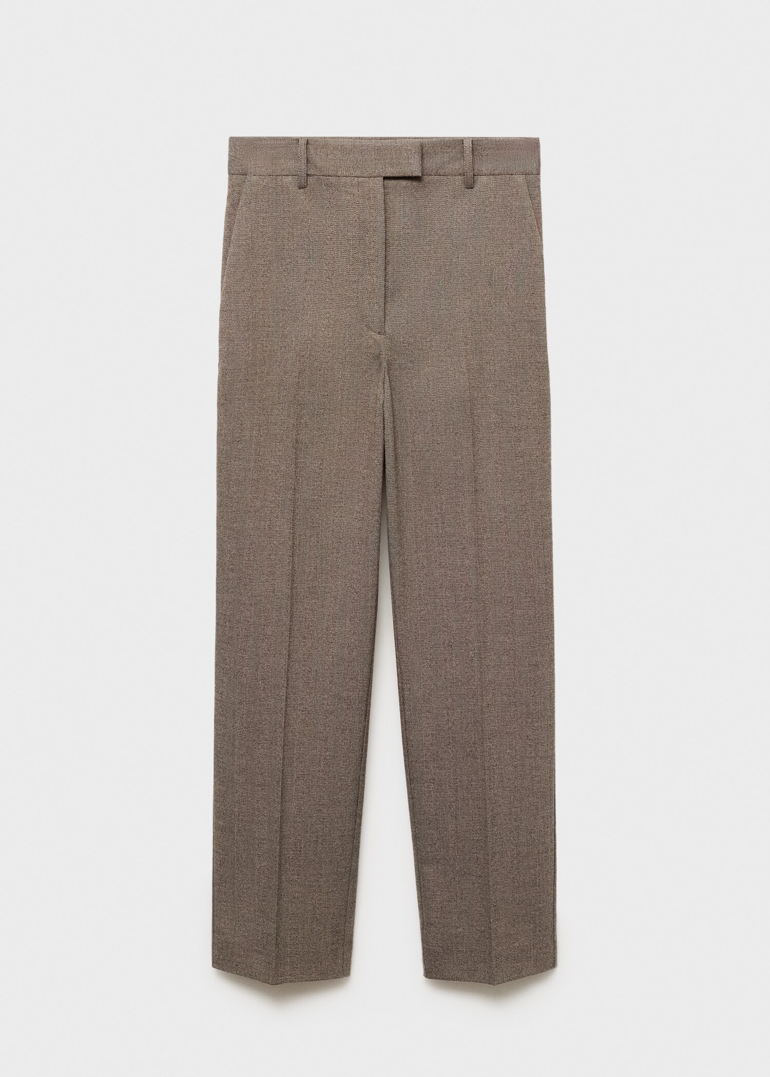 Slim cropped pinstripe trousers - Article without model