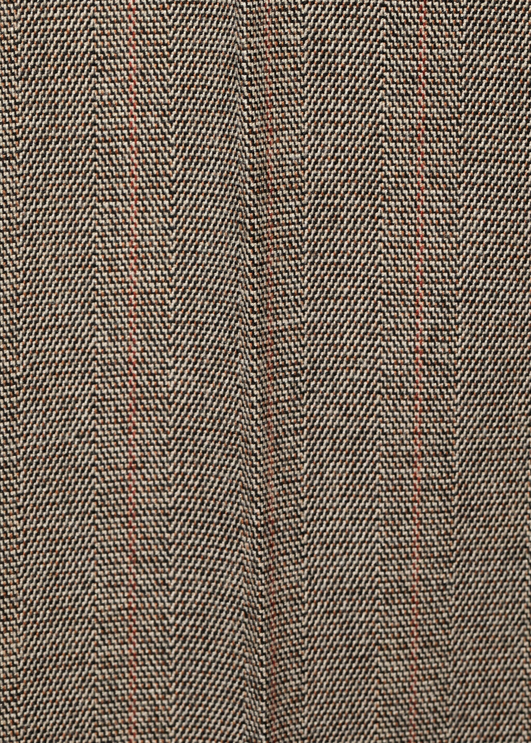 Slim cropped pinstripe trousers - Details of the article 0, Light Heather Grey. Ref: 17065799-00.