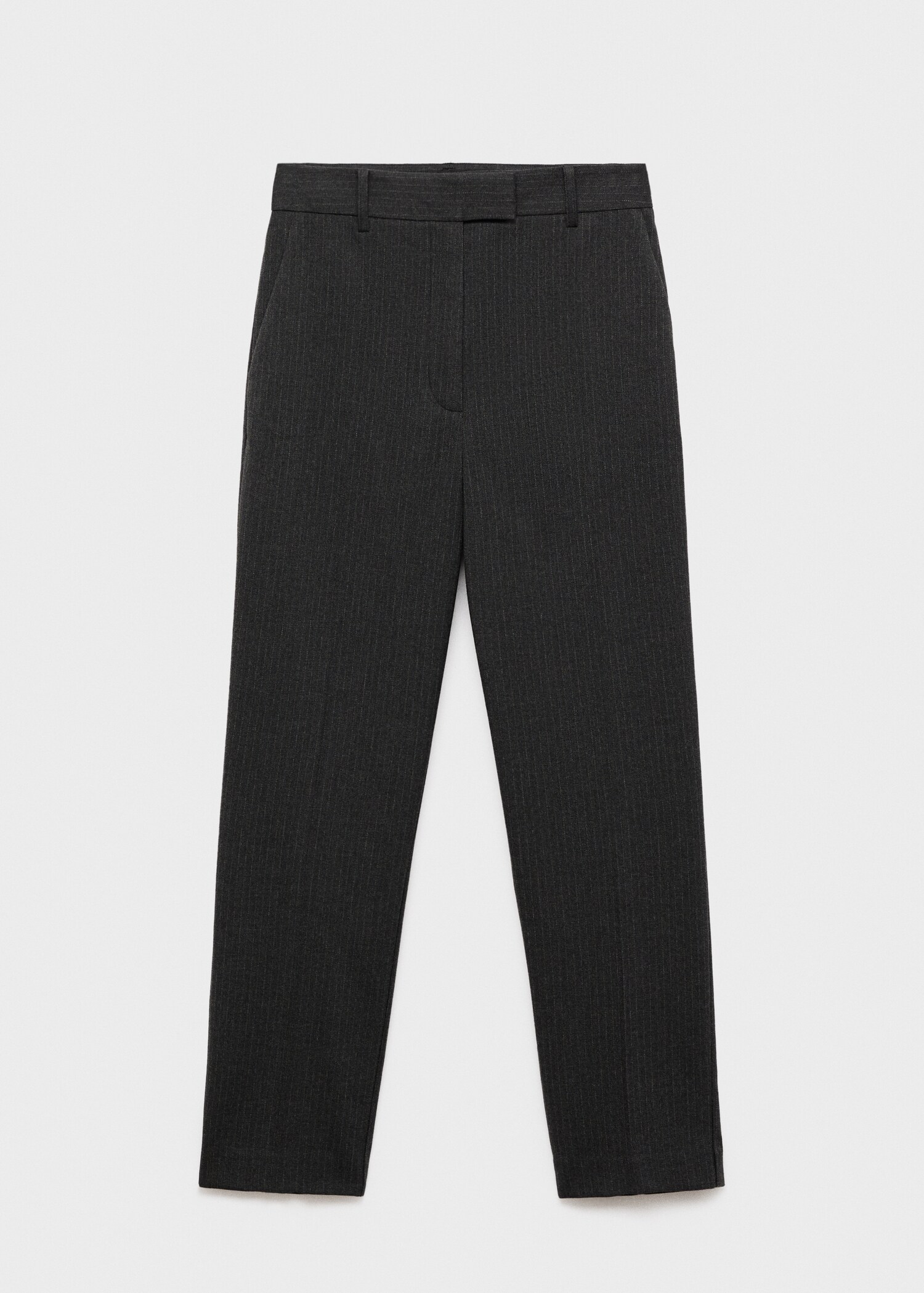 Slim cropped pinstripe trousers - Article without model