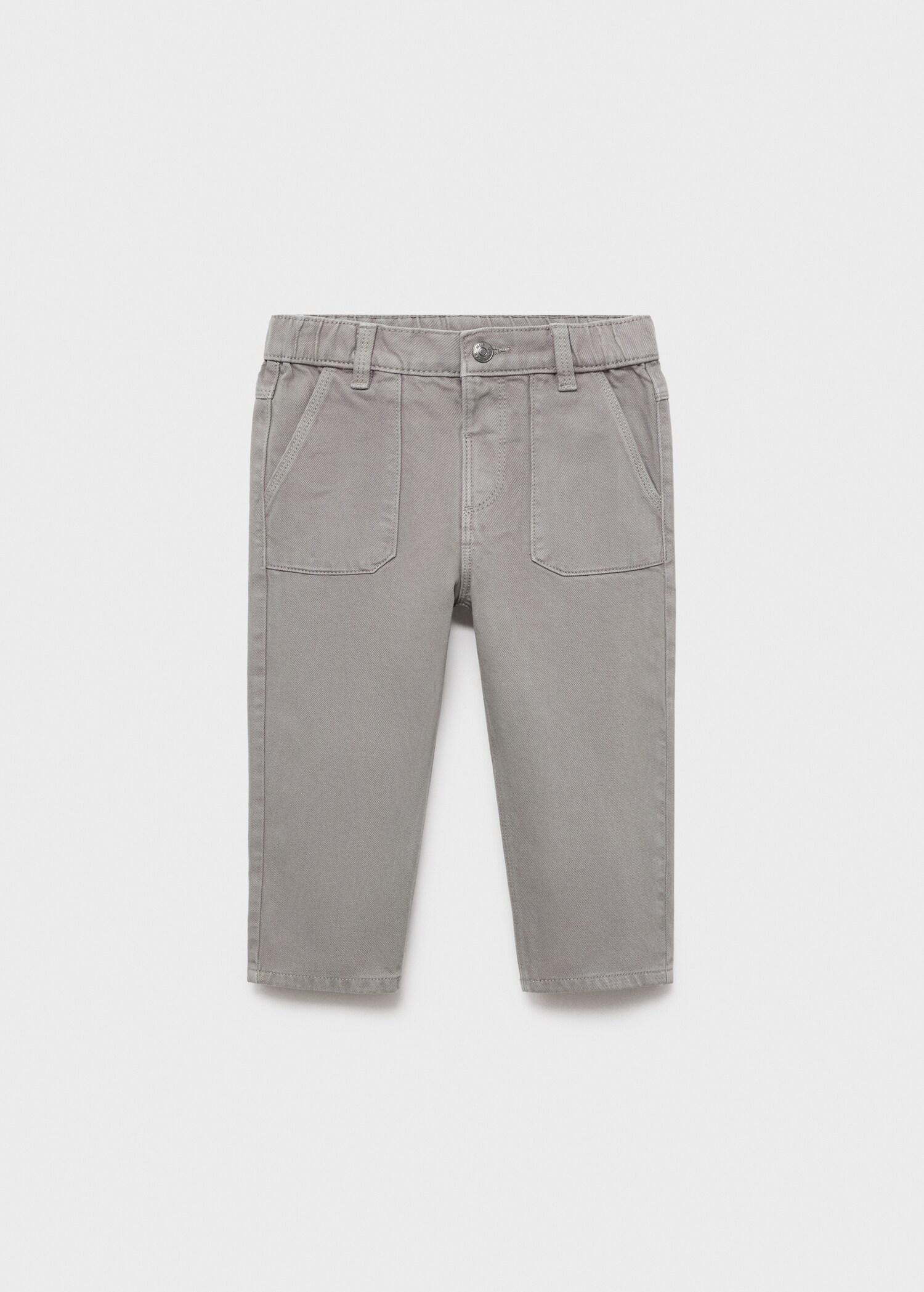 Straight cotton jeans - Article without model