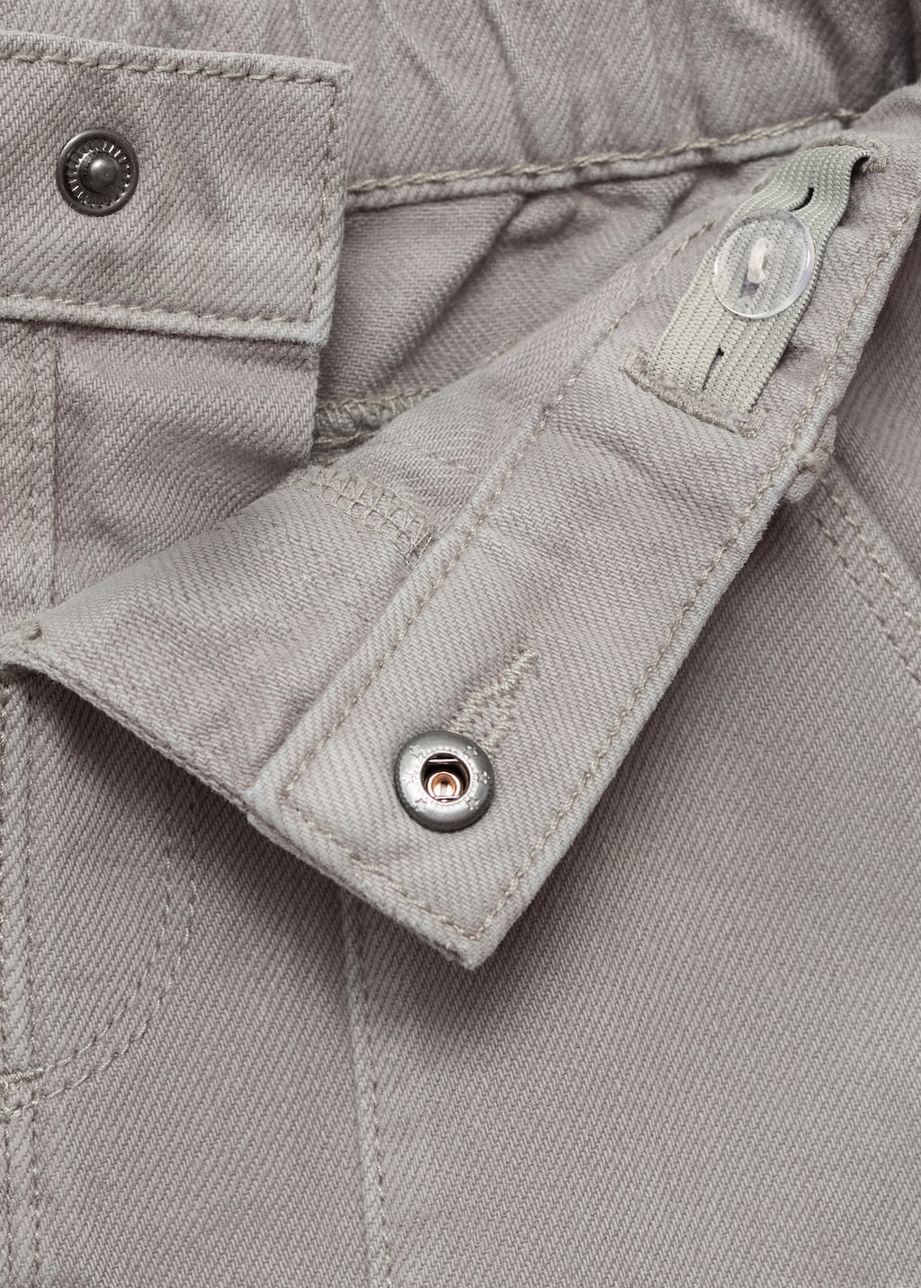 Straight cotton jeans