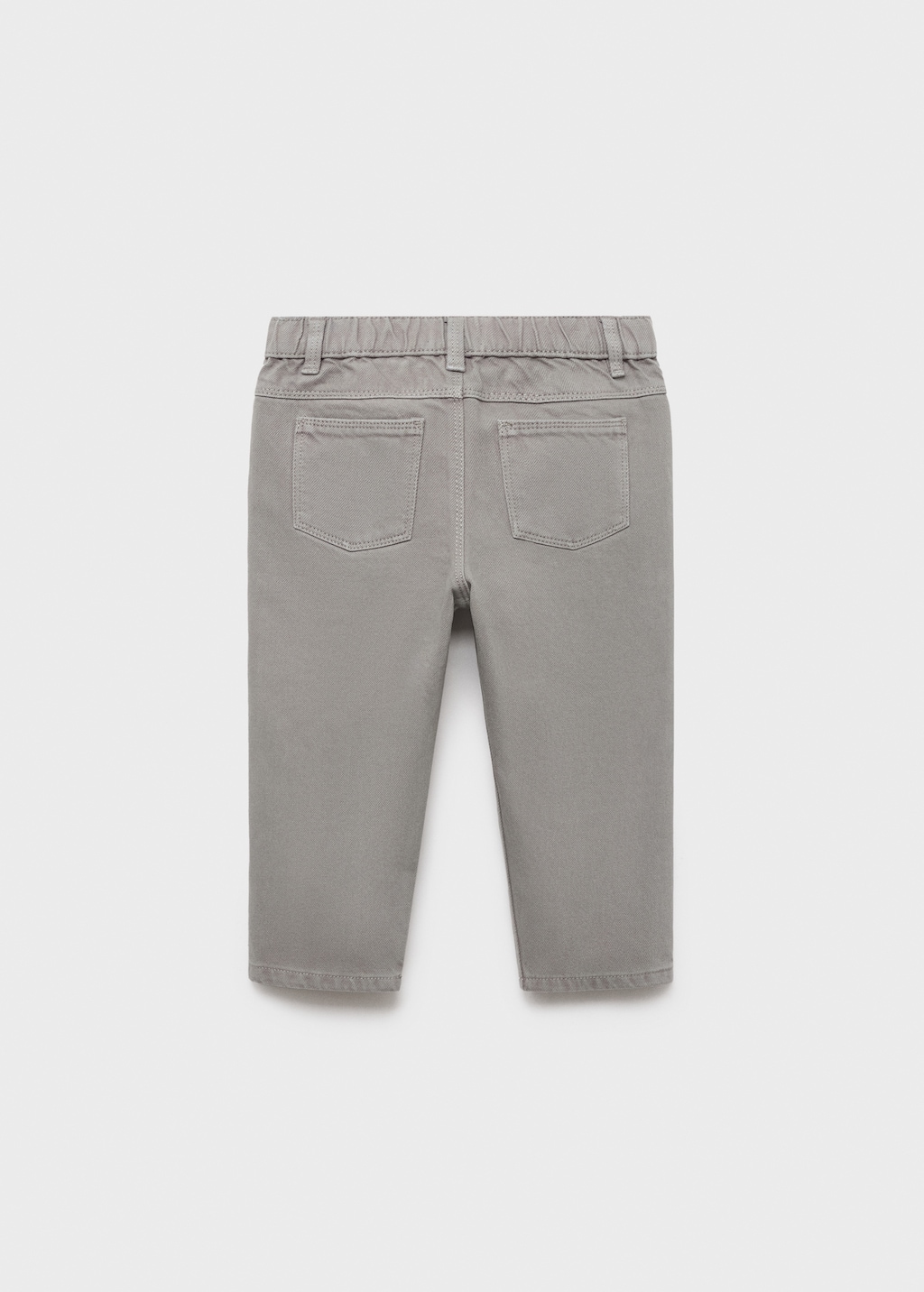 Straight cotton jeans