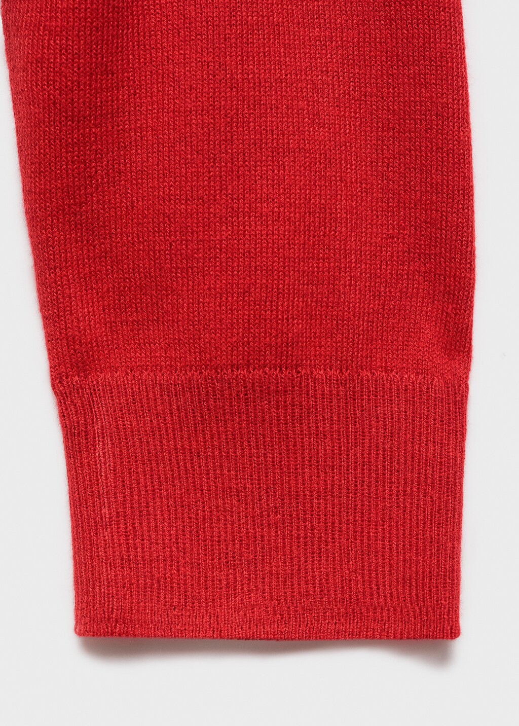 Mango V-neck knitted cardigan