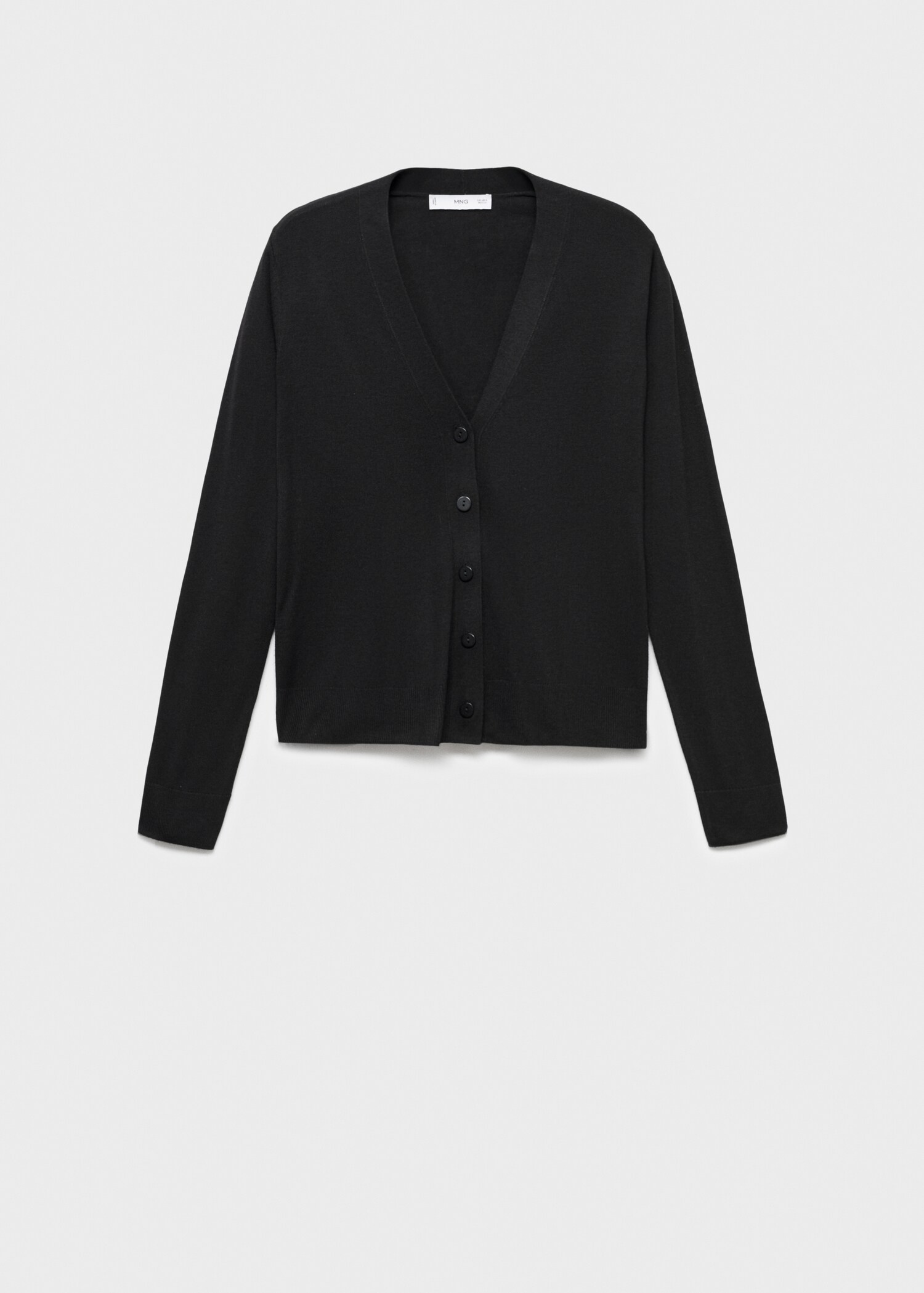 V-neck knitted cardigan - Article without model