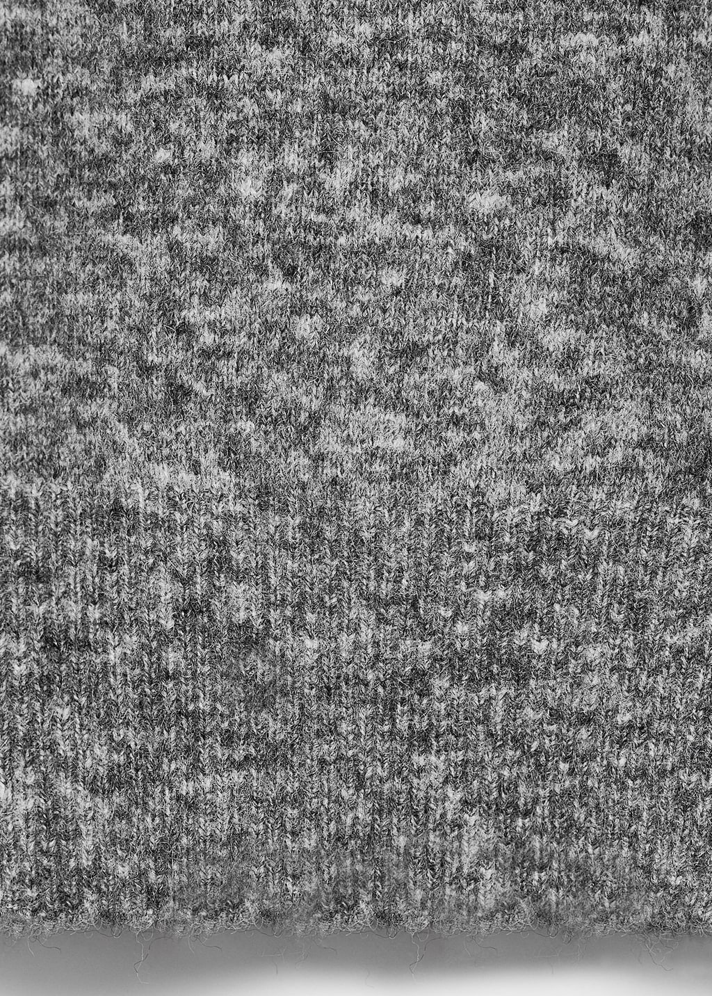 Mango V-neck wool-blend cardigan