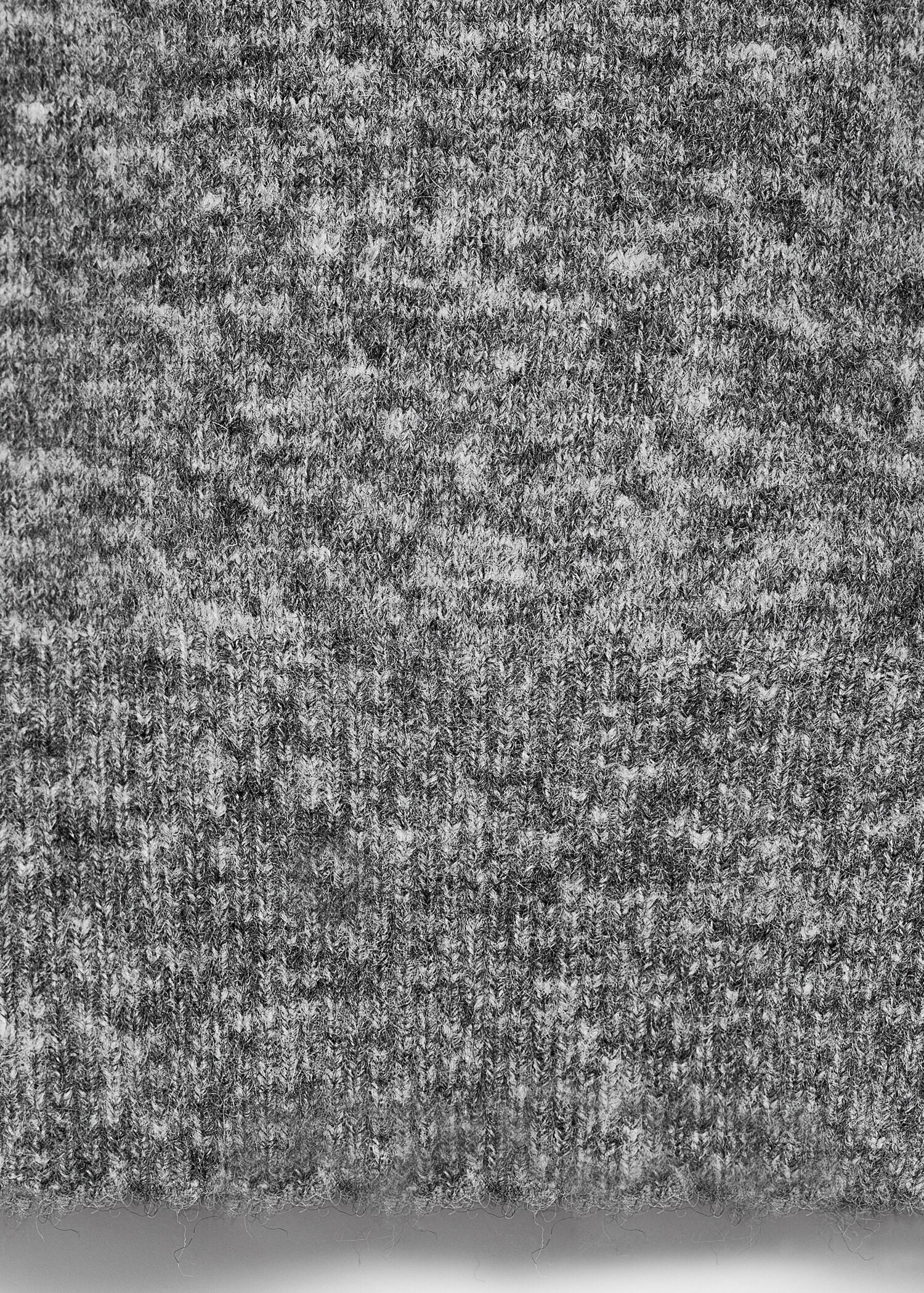 Cárdigan cuello pico mezcla lana - Detalle del artículo 0