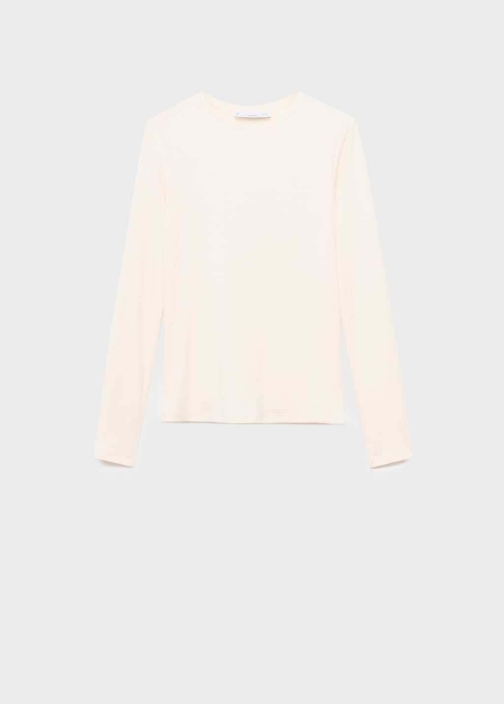Mango Round-neck long-sleeved t-shirt