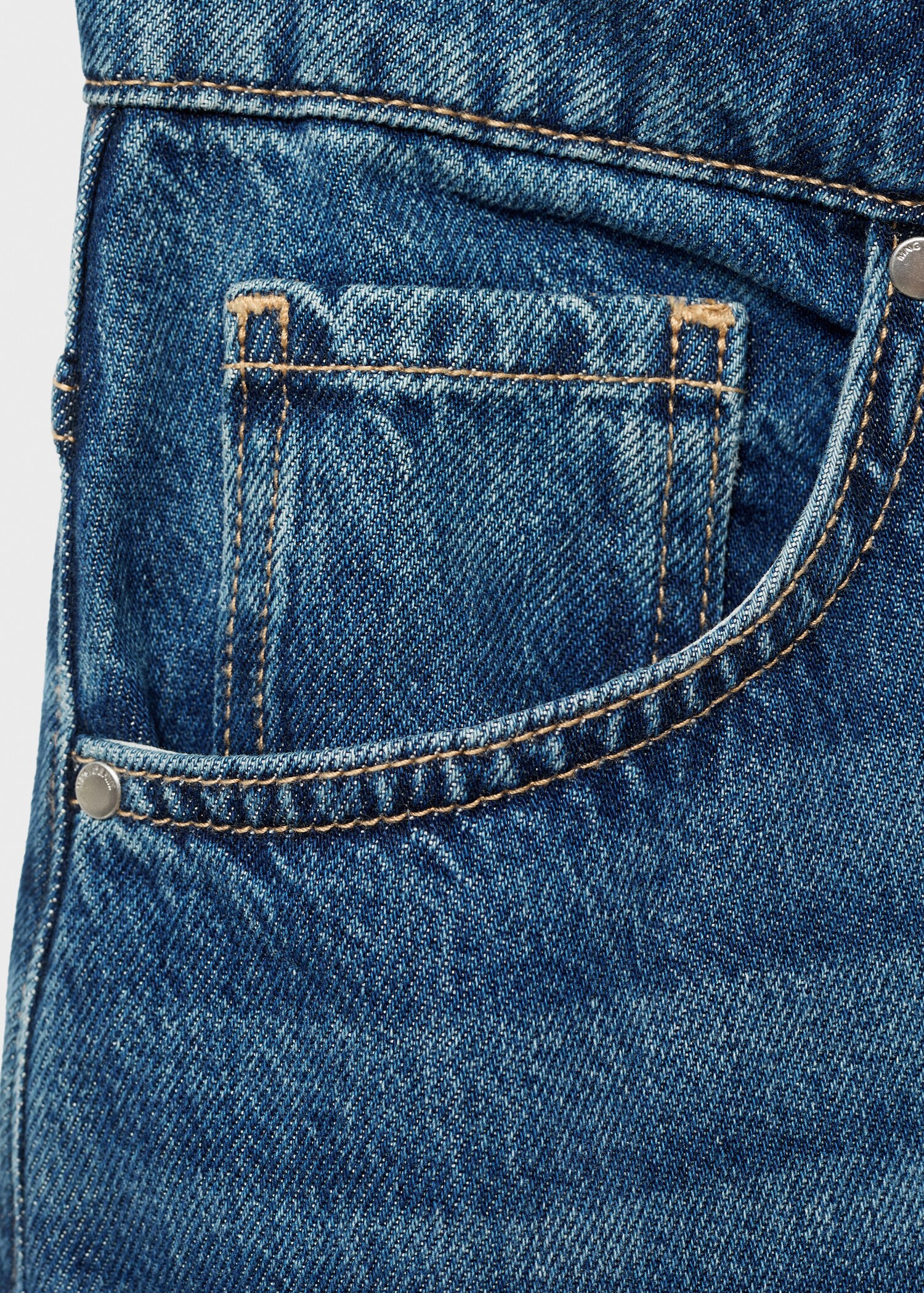 Φούστα μίντι denim - Λεπτομέρεια του προϊόντος 8
