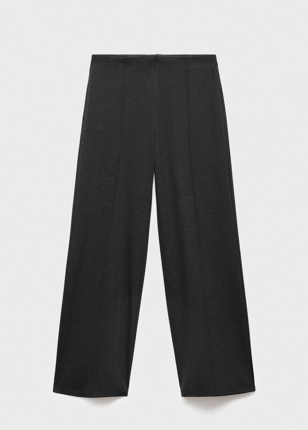 Straight-fit pants with elastic waist - image 5