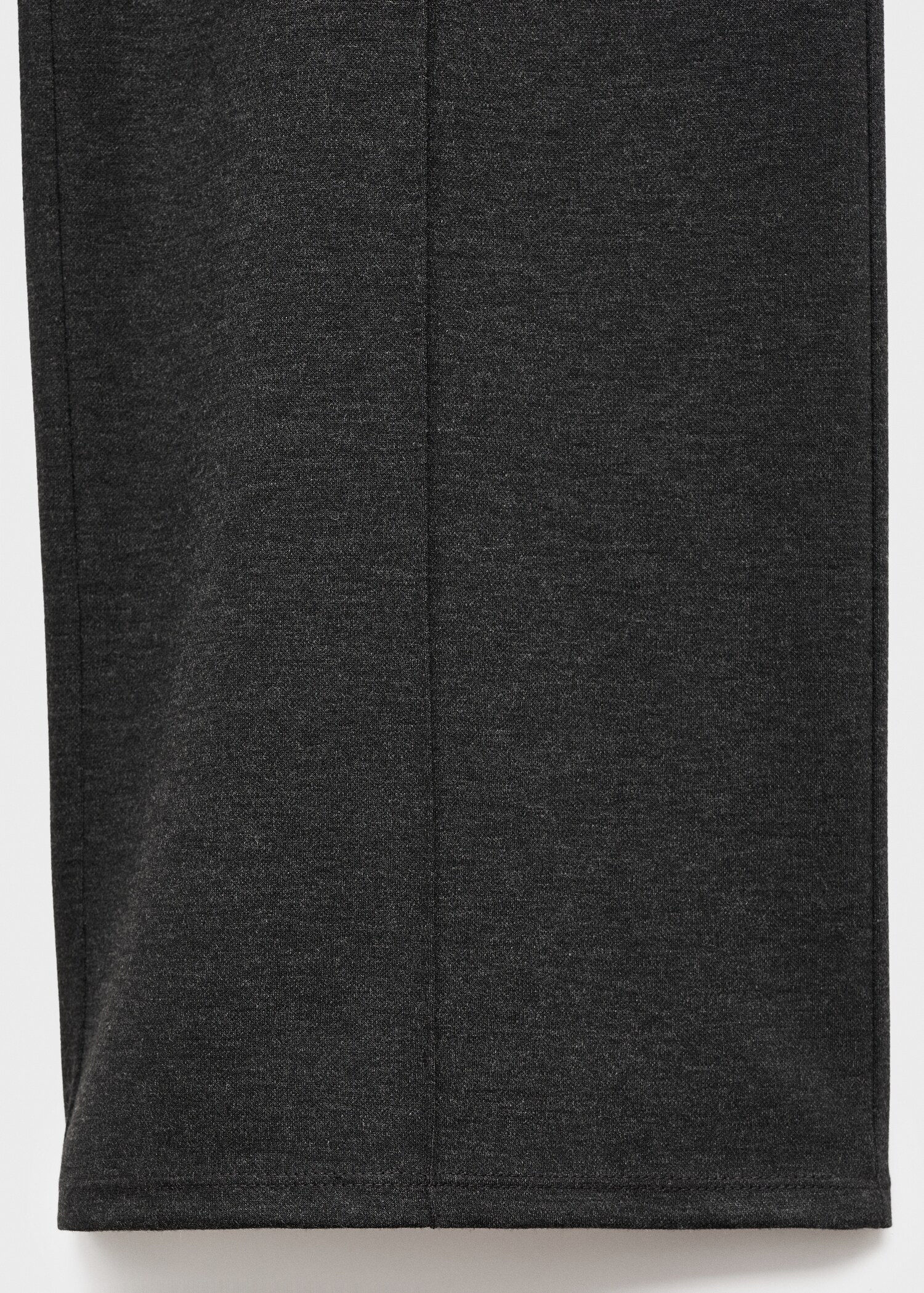 Straight-fit trousers with elastic waist - Details of the article 0