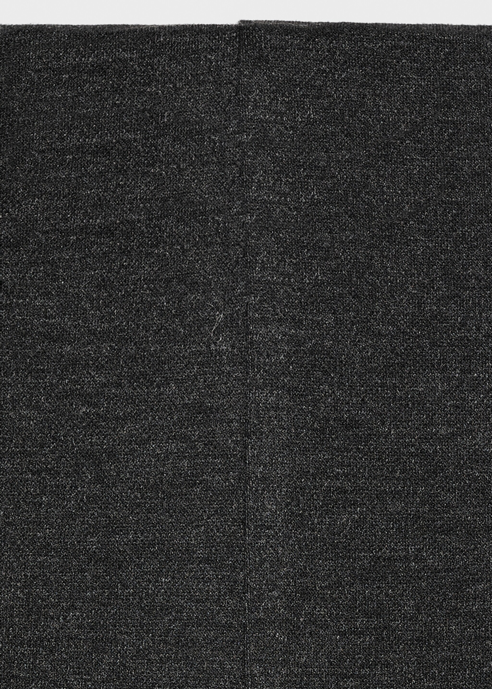 Straight-fit trousers with elastic waist - Details of the article 8, Grey. Ref: 17065816-00.