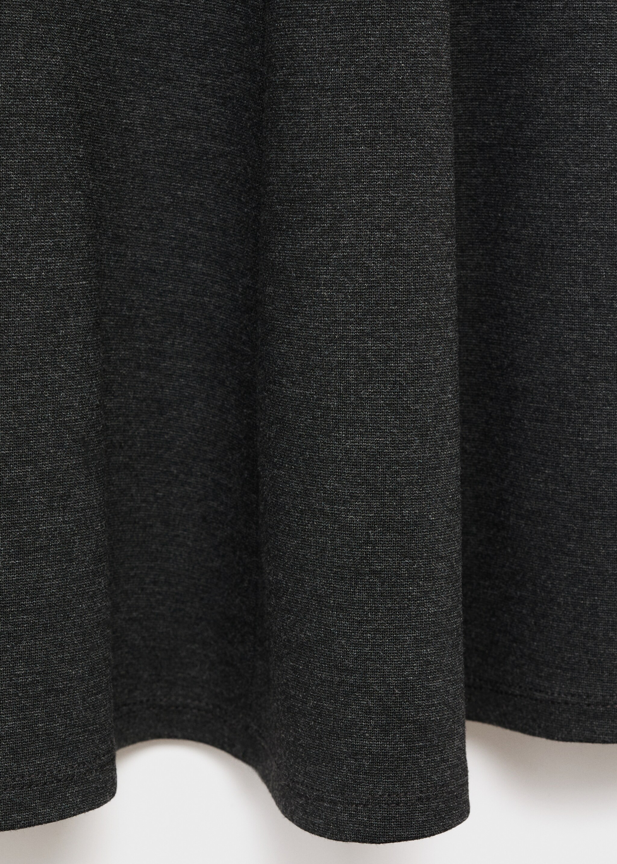 Short seams dress - Details of the article 0, Grey. Ref: 17065817-00.