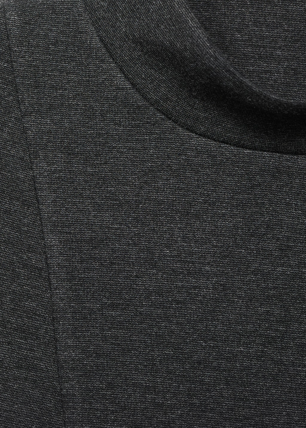 Dress with perkins collar and stitching detail