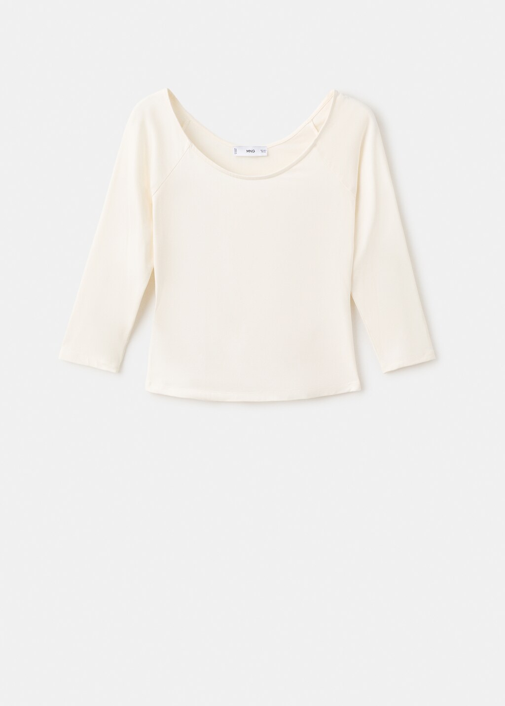 Mango Three-quarter sleeve t-shirt
