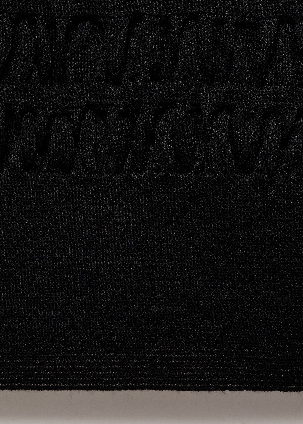 Mango Polo-neck textured sweater thumbnail