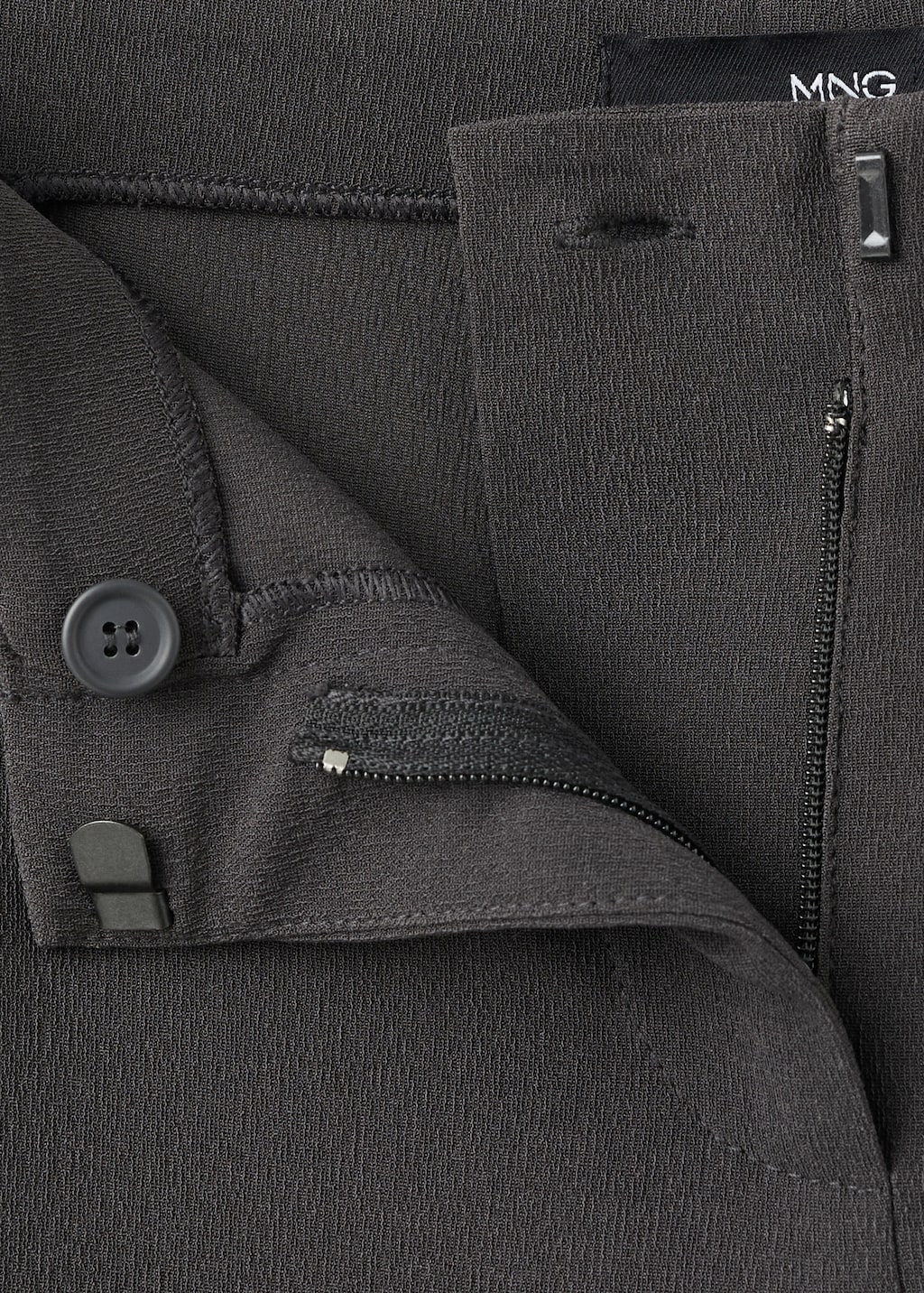 Seamless straight-leg suit pants