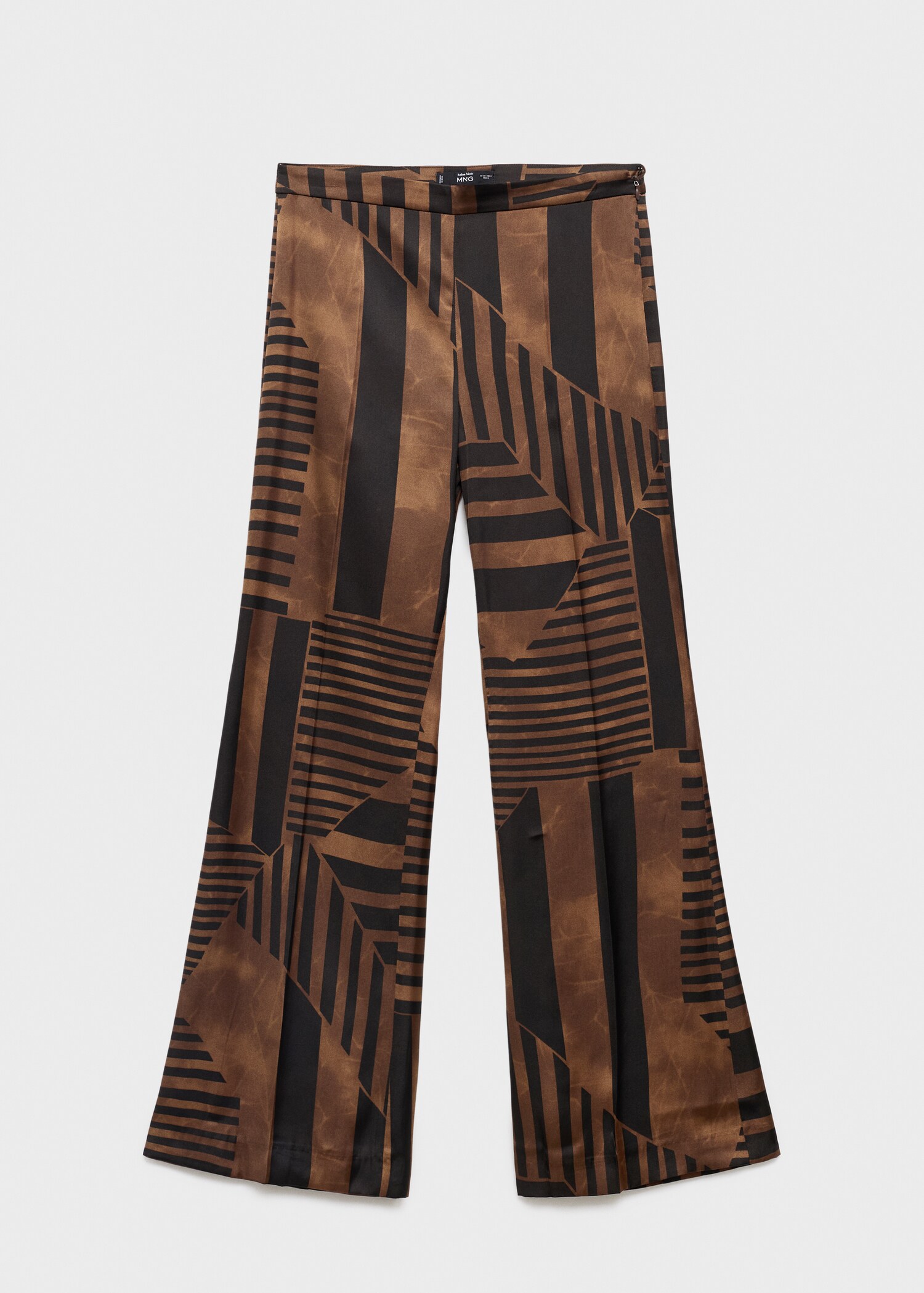 Pantalon satiné rayé - Article sans modèle