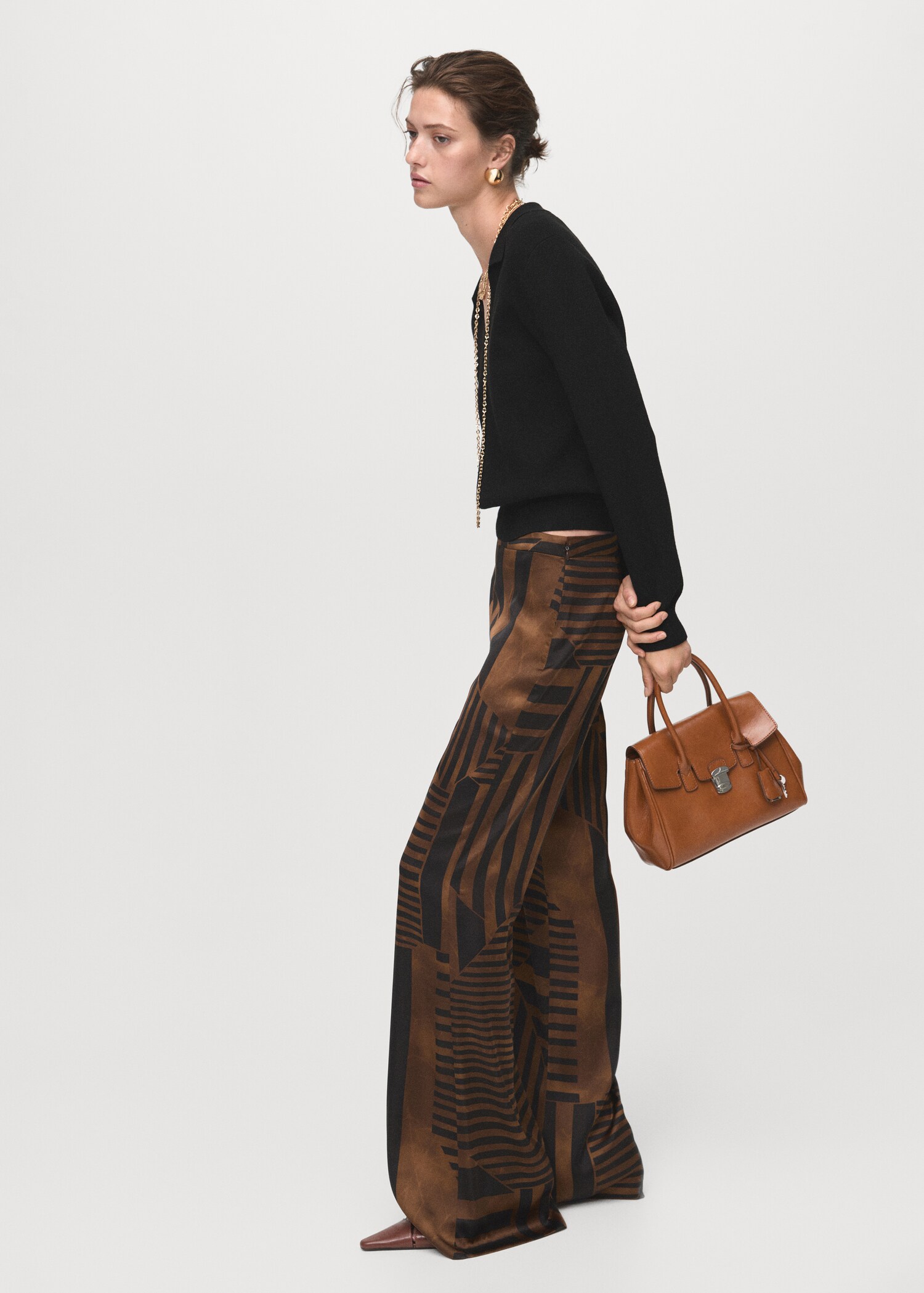 Pantalon satiné rayé - Détail de l'article 2