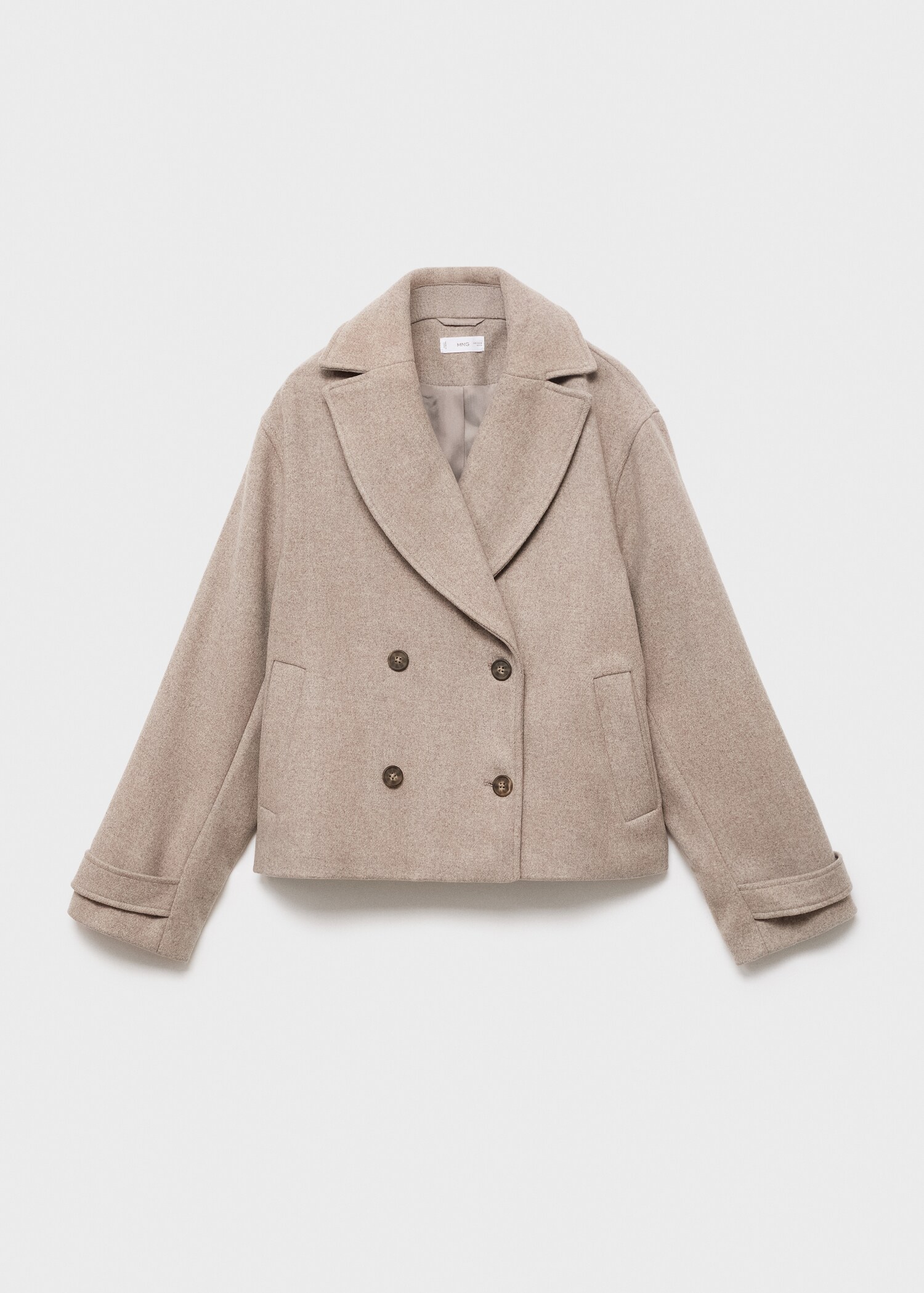 Wool fabric coat - Article without model