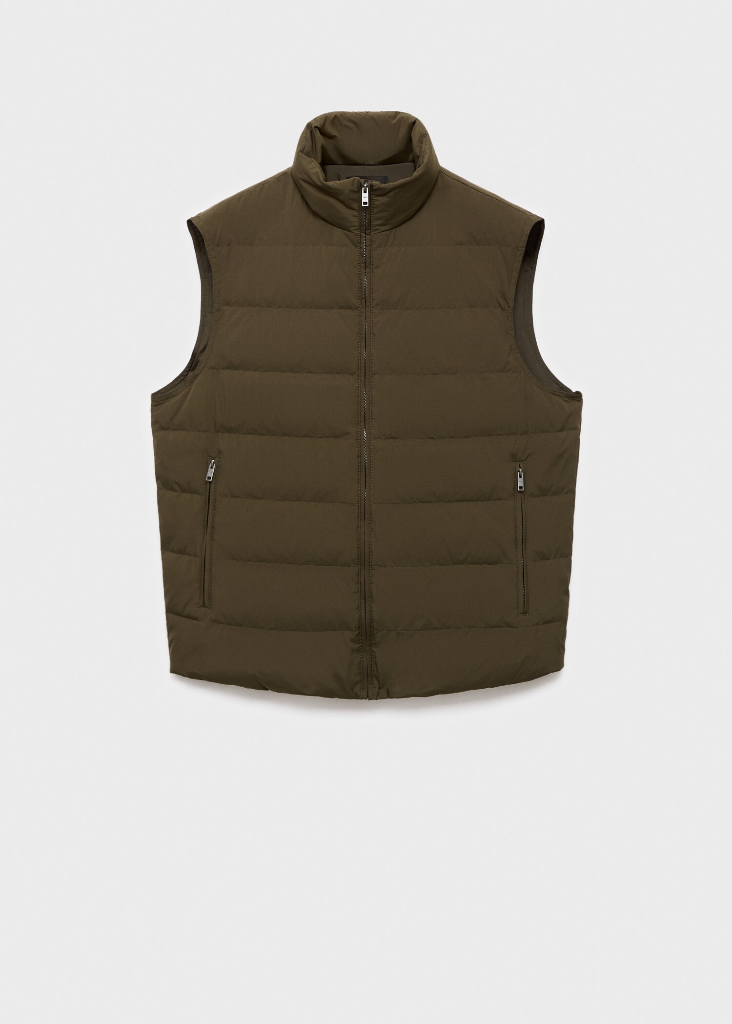 Gilet matelassé rembourrage duvet et plumes - Article sans modèle
