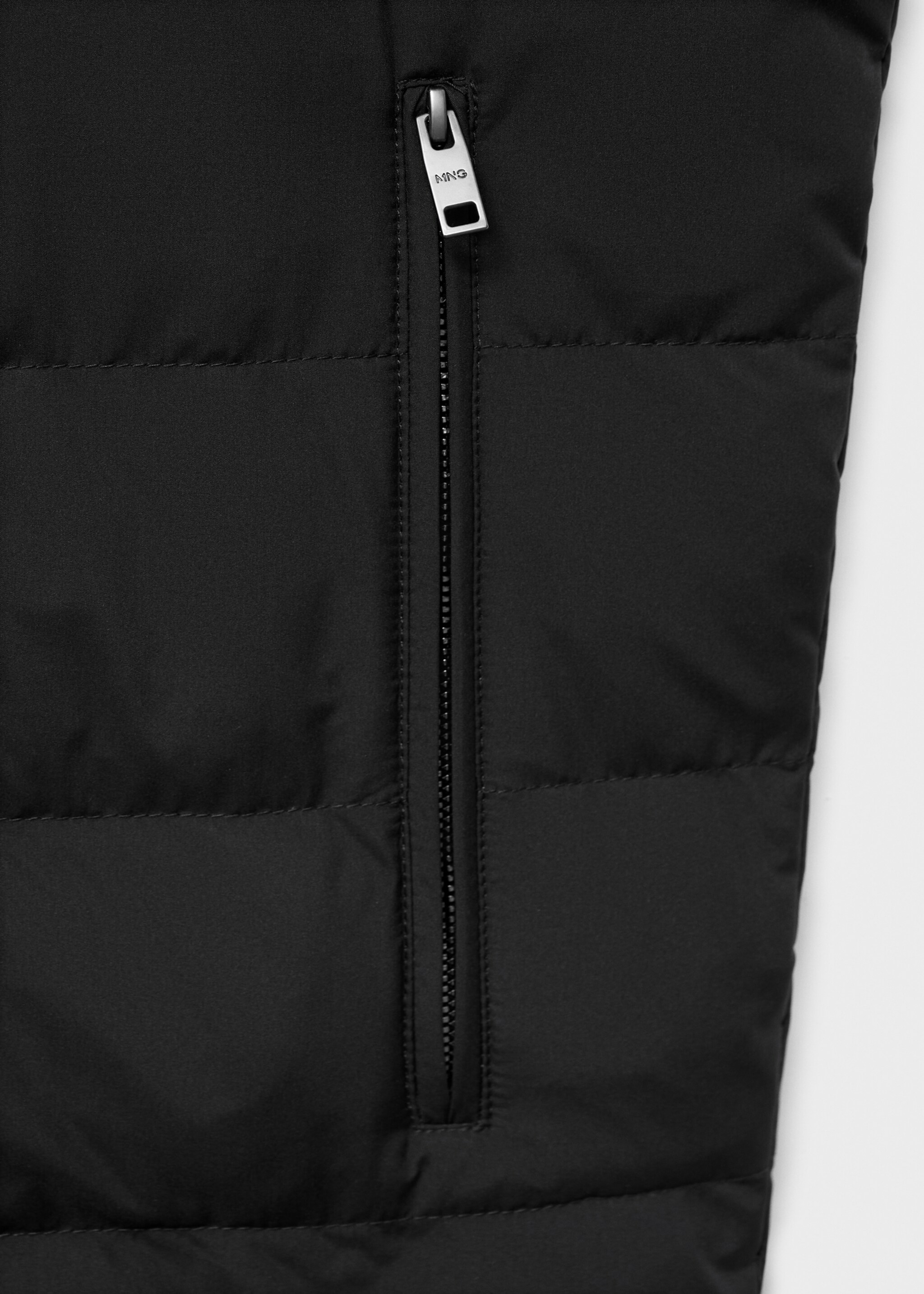 Gilet matelassé rembourrage duvet et plumes - Détail de l'article 0, Noir. Ref: 17065968-00.