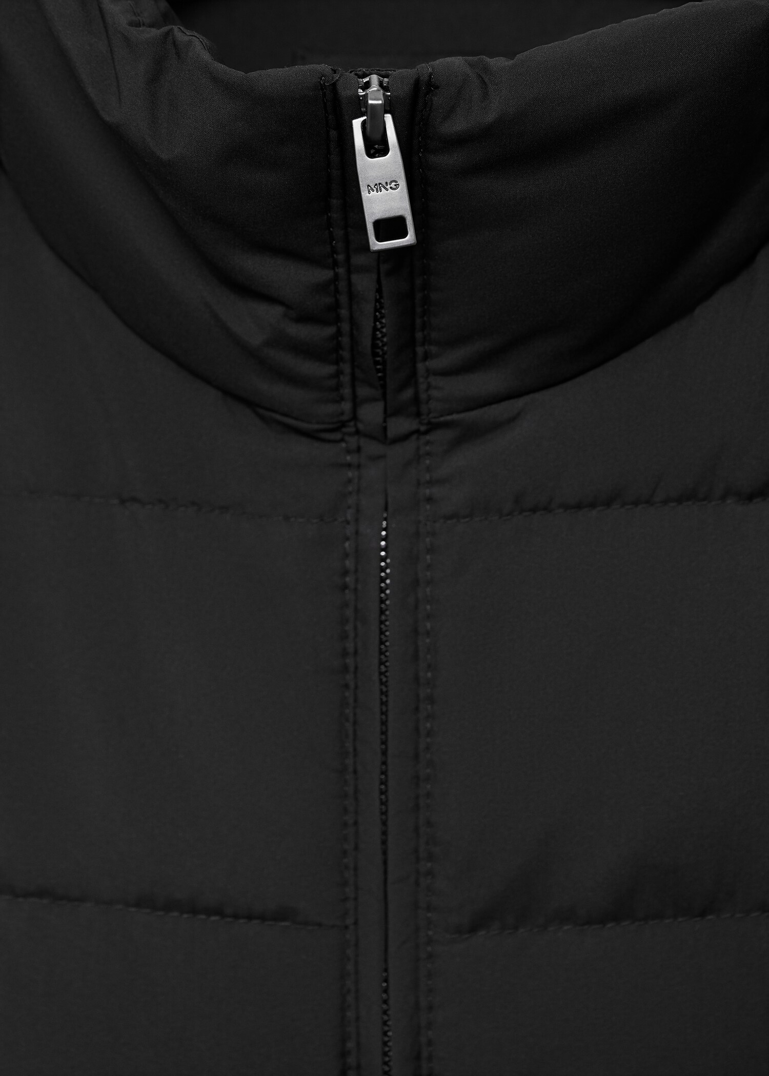 Gilet matelassé rembourrage duvet et plumes - Détail de l'article 8