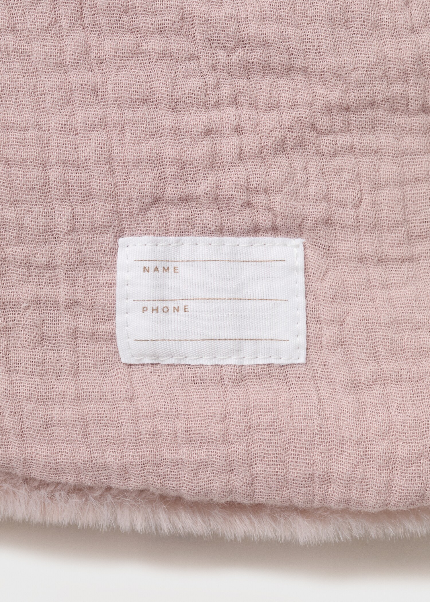 Hooded fur-effect coat - Details of the article 0