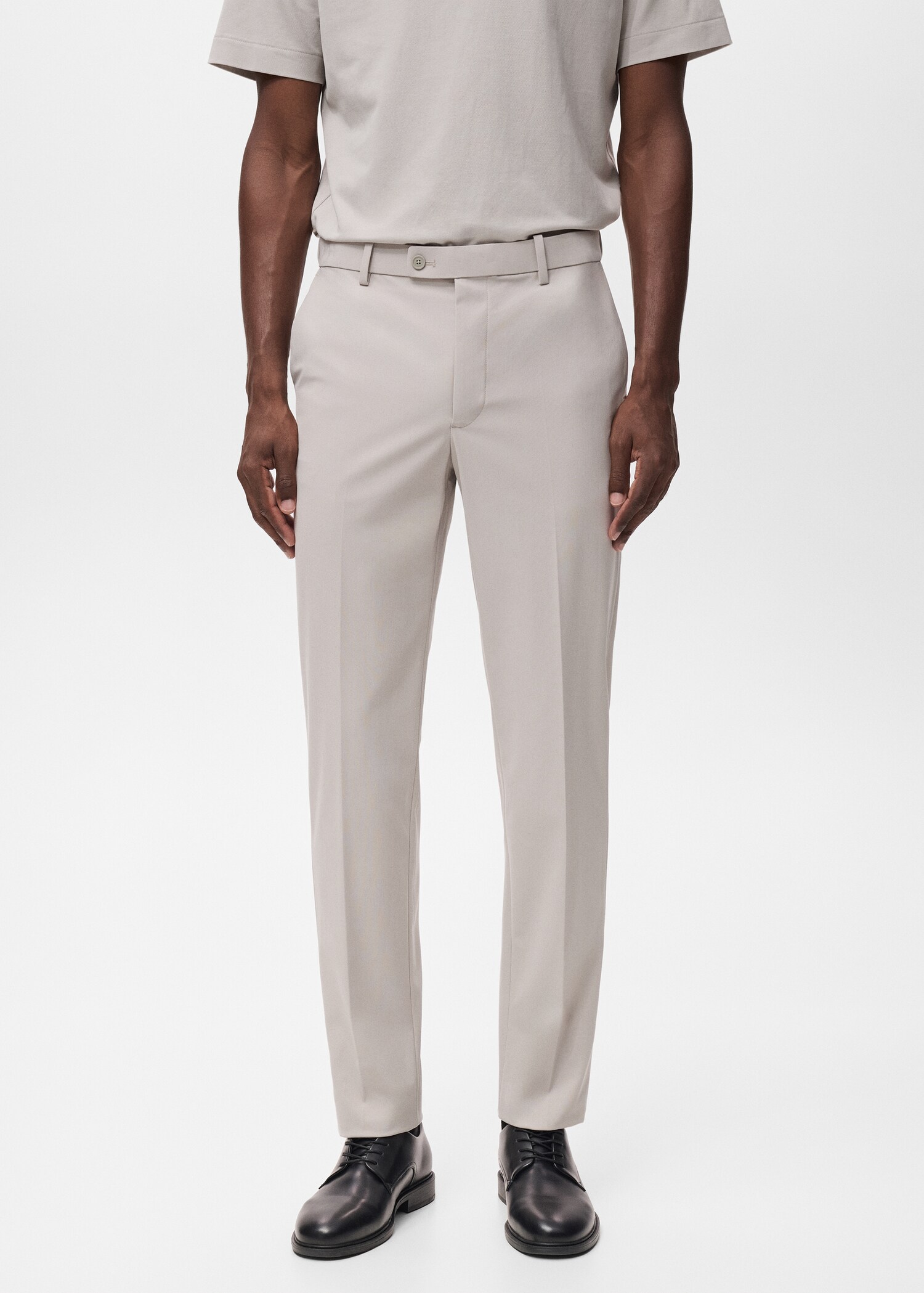 Pantalon costume Zurich slim-fit Thermolite® - Plan moyen