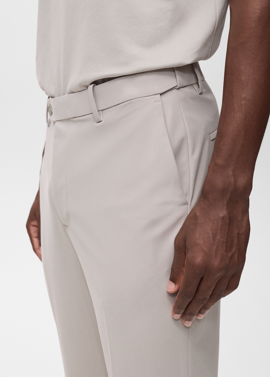 Zurich slim-fit Thermolite® suit pants