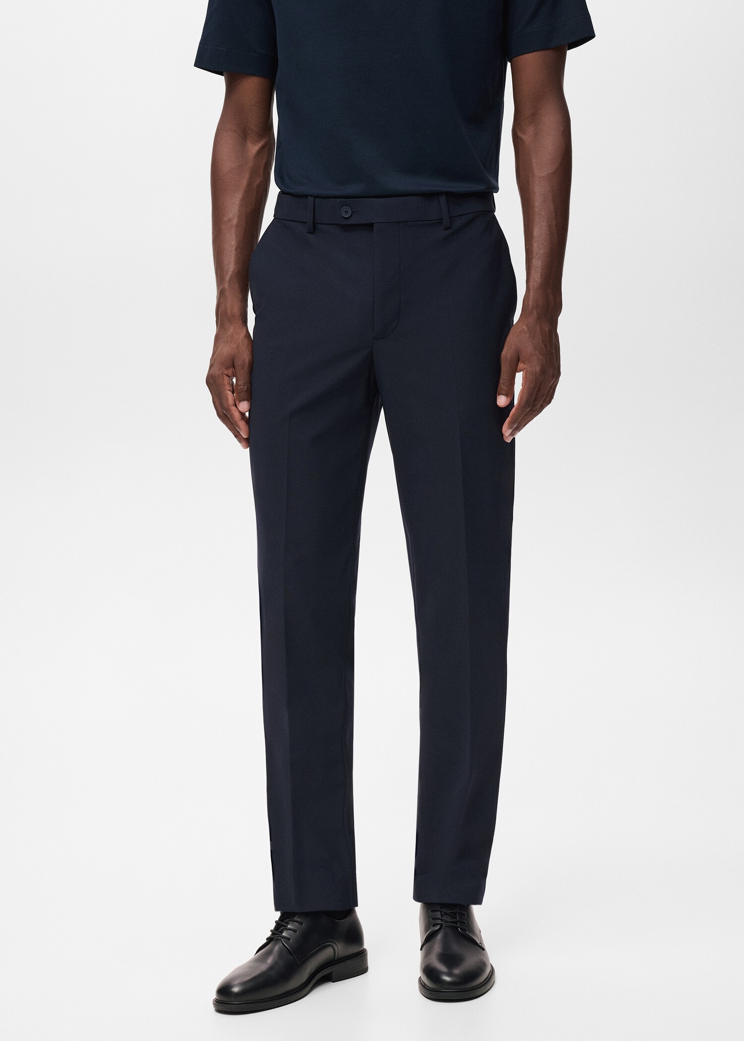 Pantalon costume Zurich slim-fit Thermolite® - Plan moyen