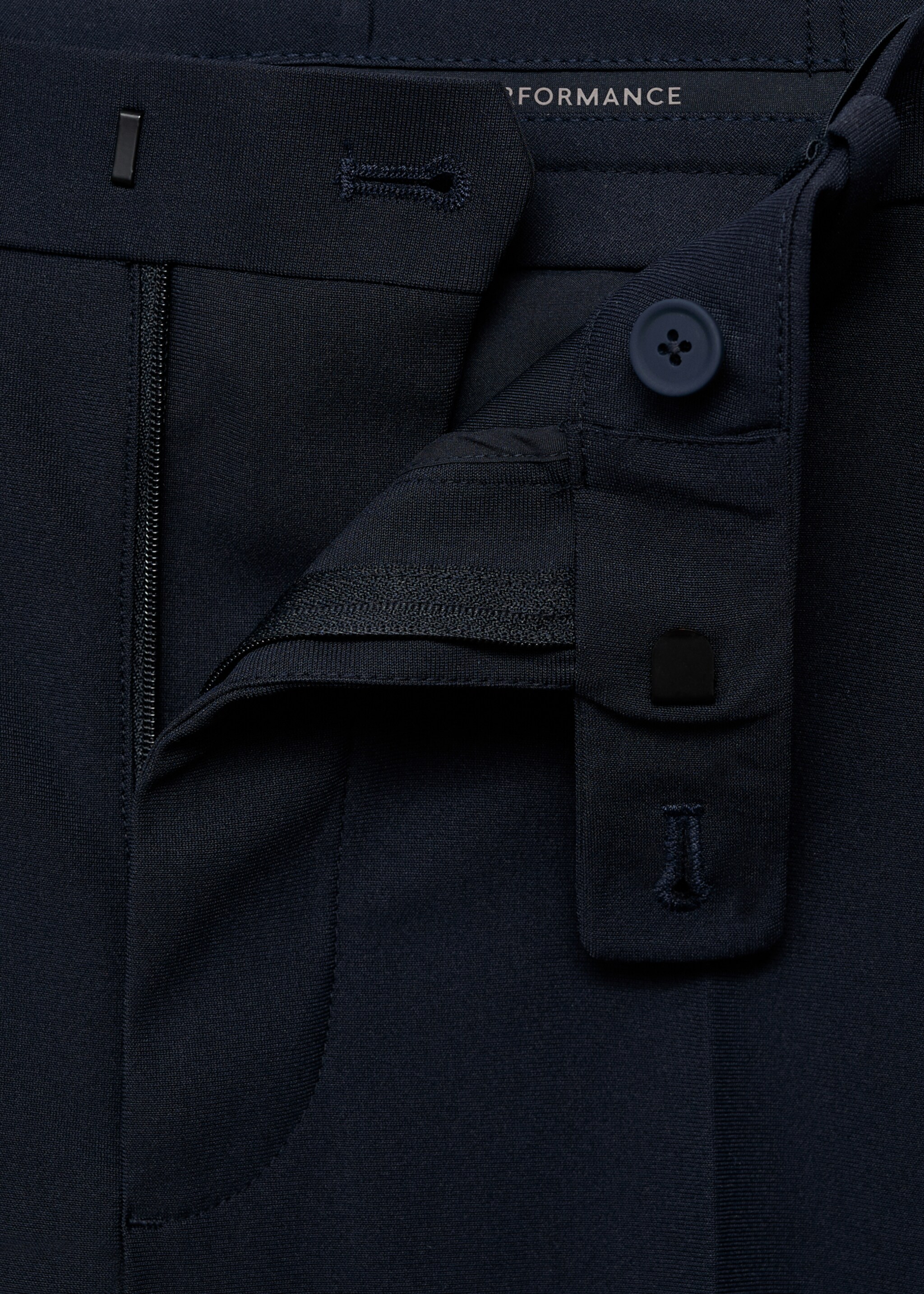 Pantalon costume Zurich slim-fit Thermolite® - Détail de l'article 0, Bleu marine. Ref: 17065970-00.