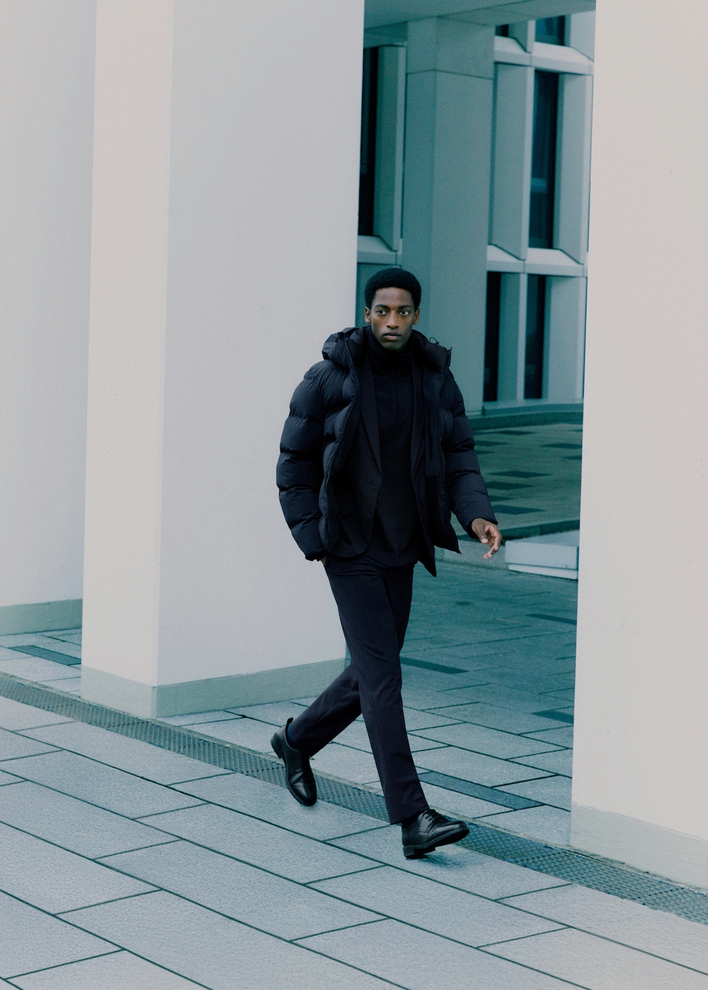 Zurich slim-fit Thermolite® suit pants